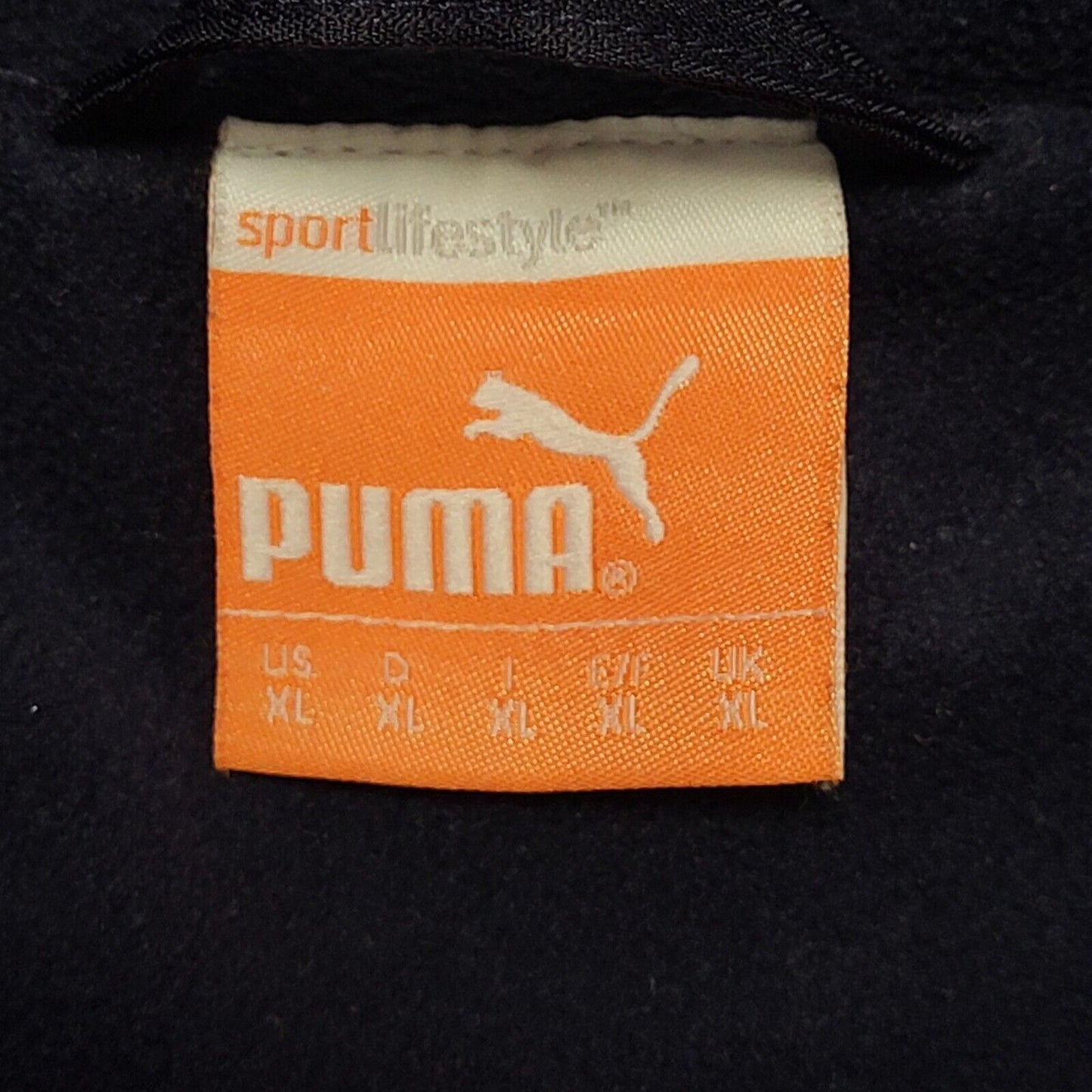 Puma Navy Blue Leicester City Football Hooded Sports Jacket uk XL BB326
