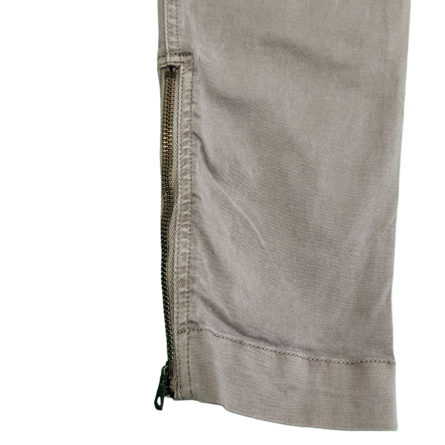 Polo Ralph Lauren Grey Skinny Denim Cargo Jeans Women's 12 W32 L30 H253