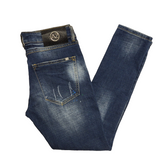 Alessandro Faded Blue Skinny Leg Denim Jeans uk Women's 12 L W30 L29 H780