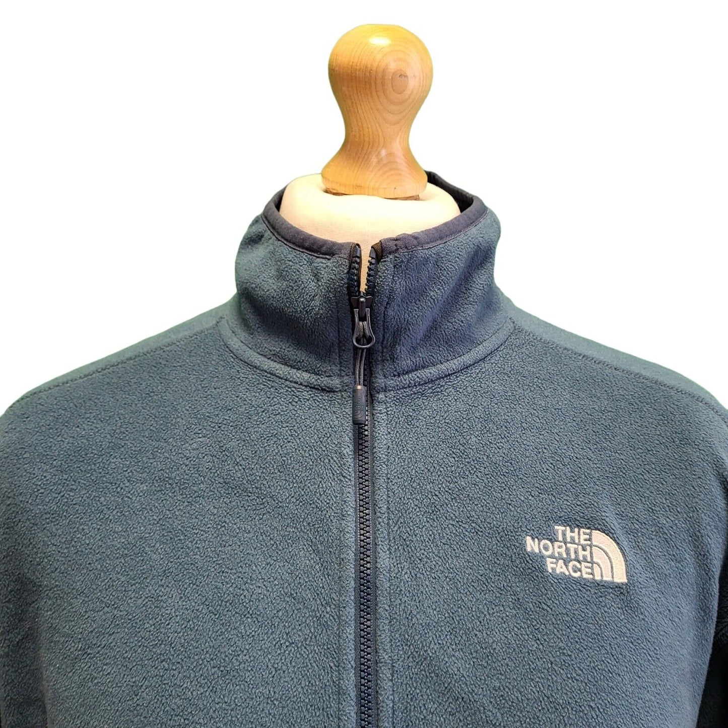 The North Face Turquoise 1/4 Zip Fleece Base Layer Men's uk L eu 54 G922