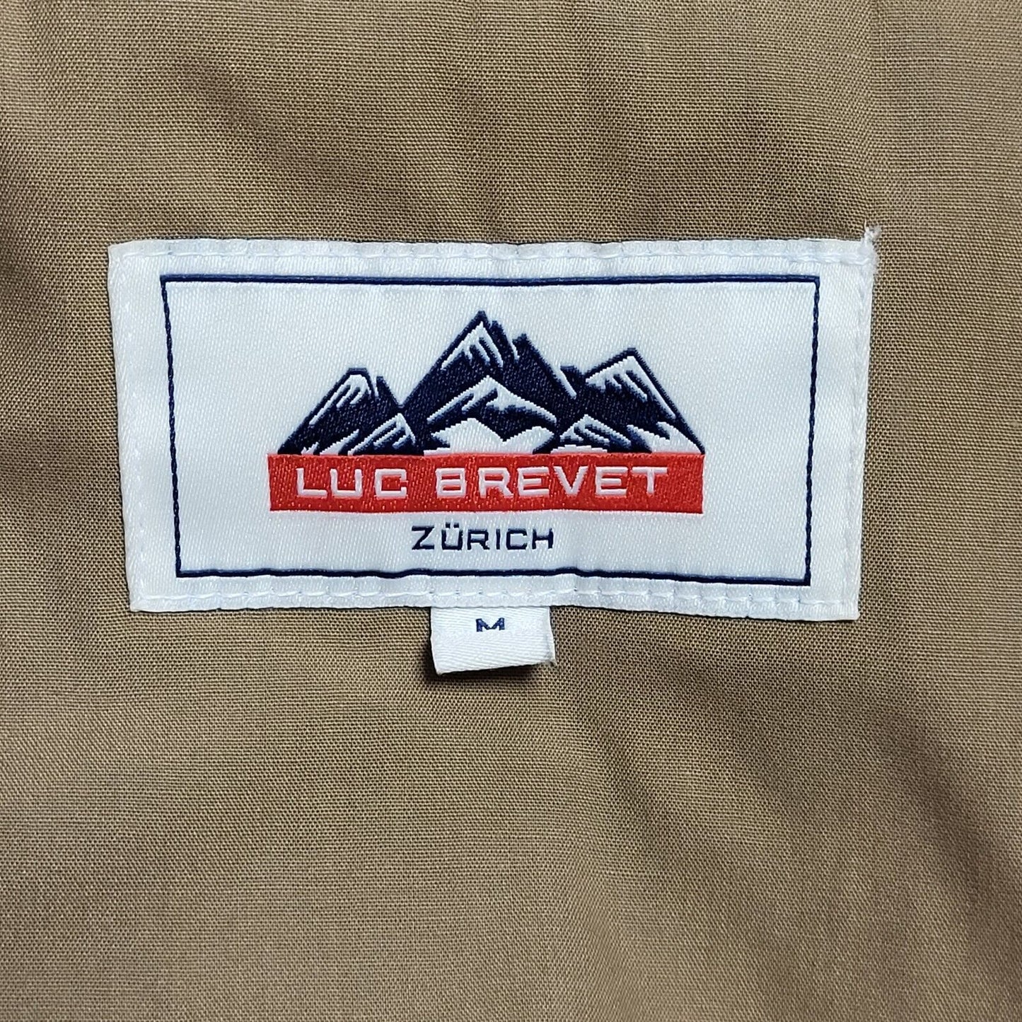 Luc Brevet Brown Button Jacket Uk Men's Medium BB328
