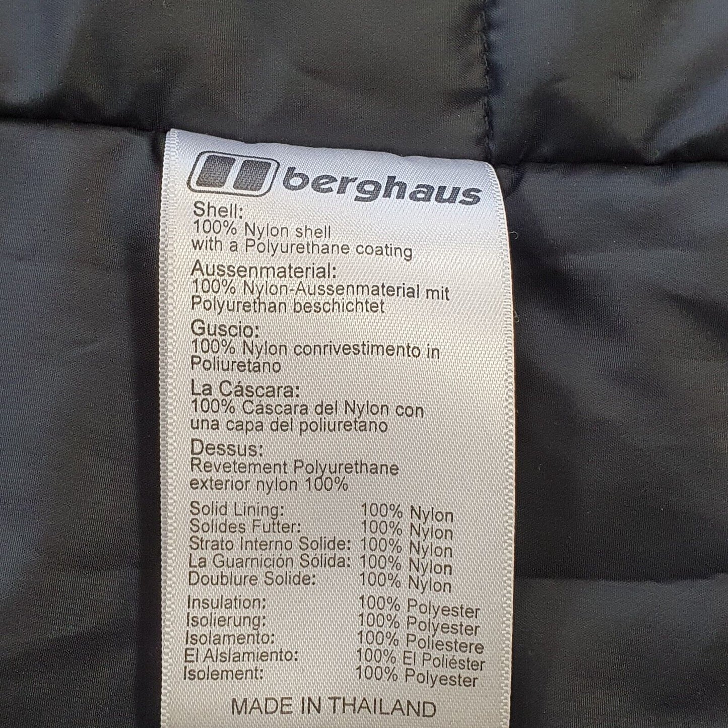 Berghaus Aqua Foil Blue Hooded Jacket Women's uk 16 eu 44 G914
