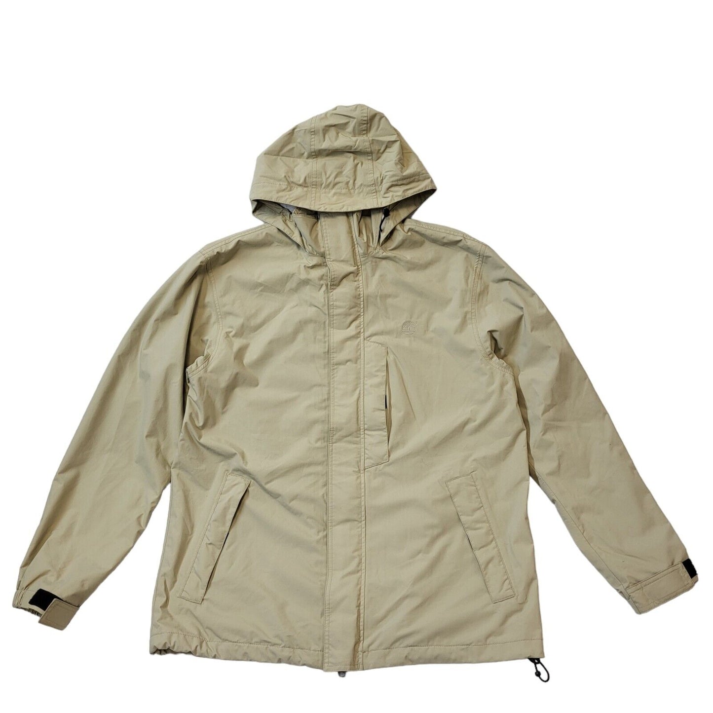 Timberland Beige Hooded Jacket Uk Men's Large G705