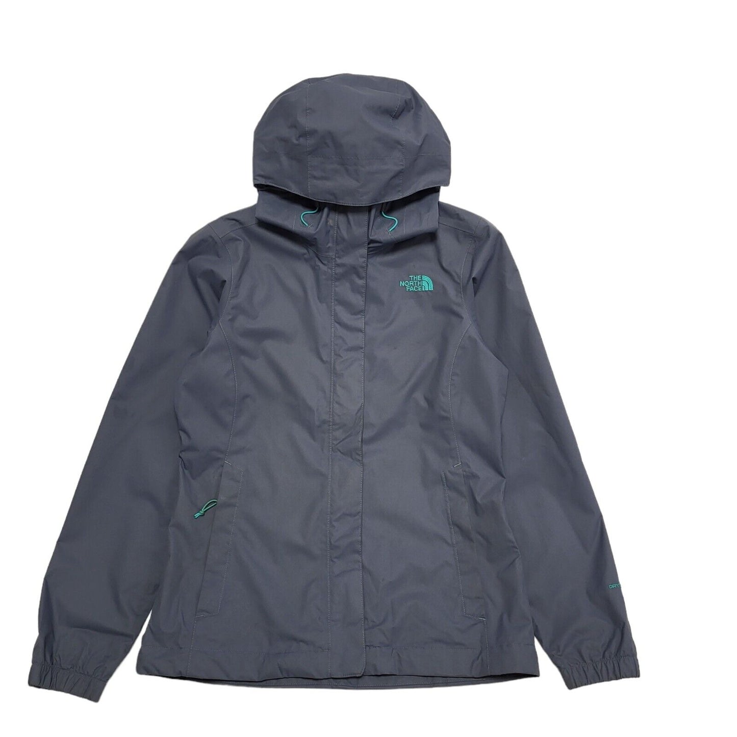The North Face Grey Hooded Windbreaker Track Jacket UK Women's S H693