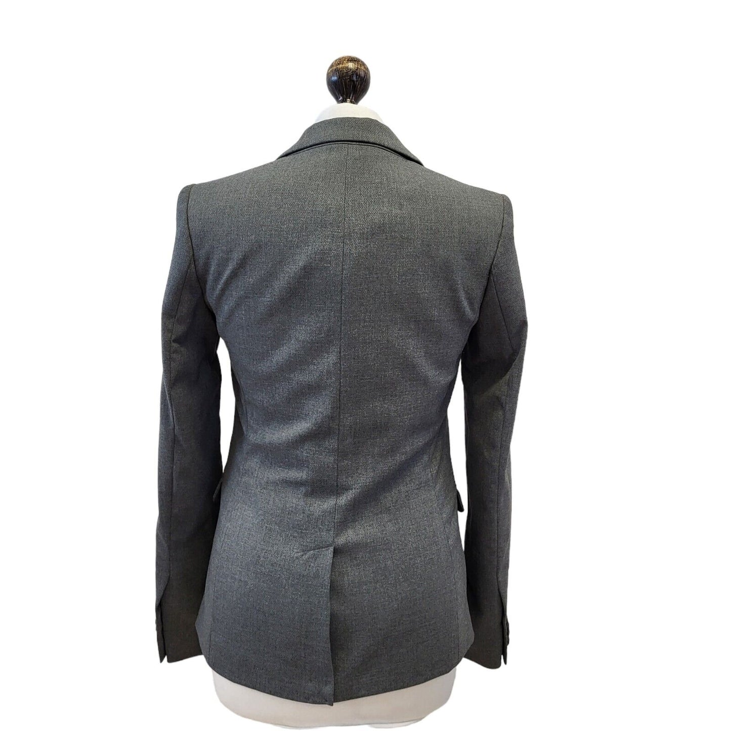 Next Tailoring Grey One Button Suit Jacket Uk Women's 6 BNWT G255