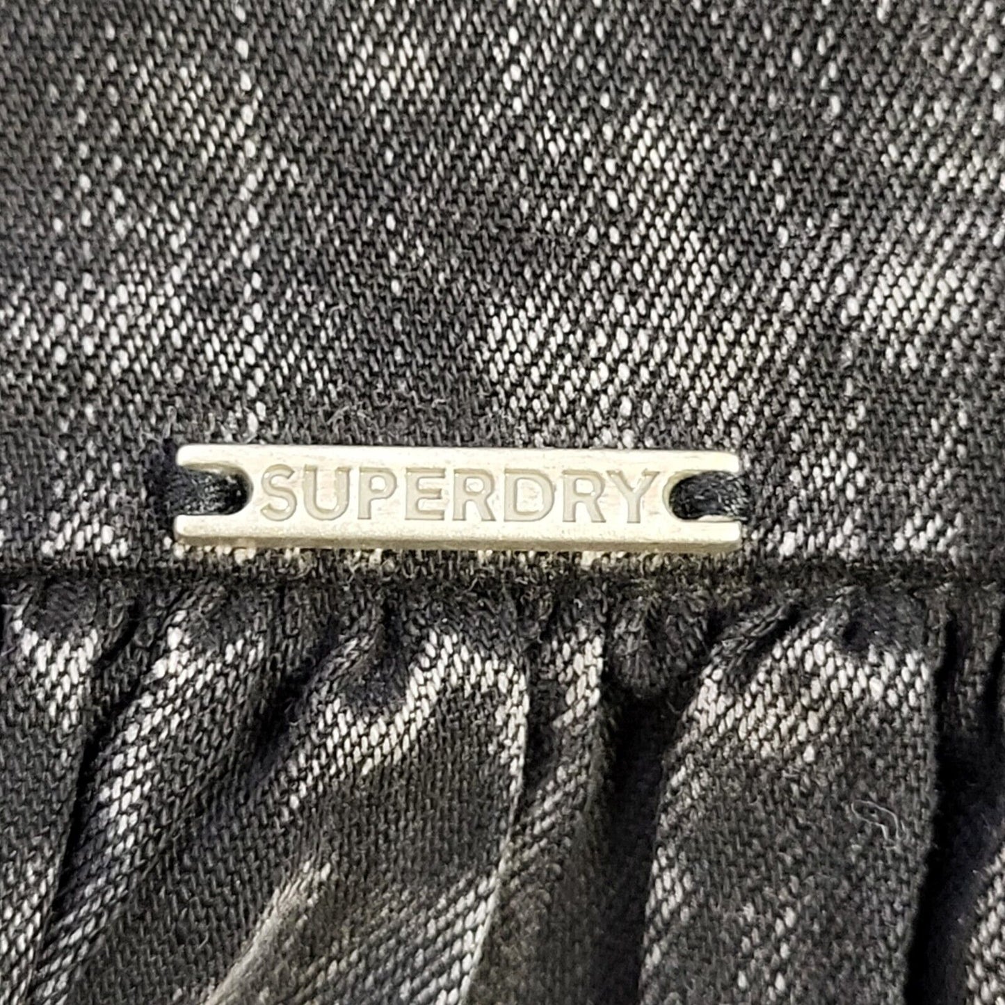 Superdry Black Long Sleeve Daywear Dress UK Women's 14 BB362