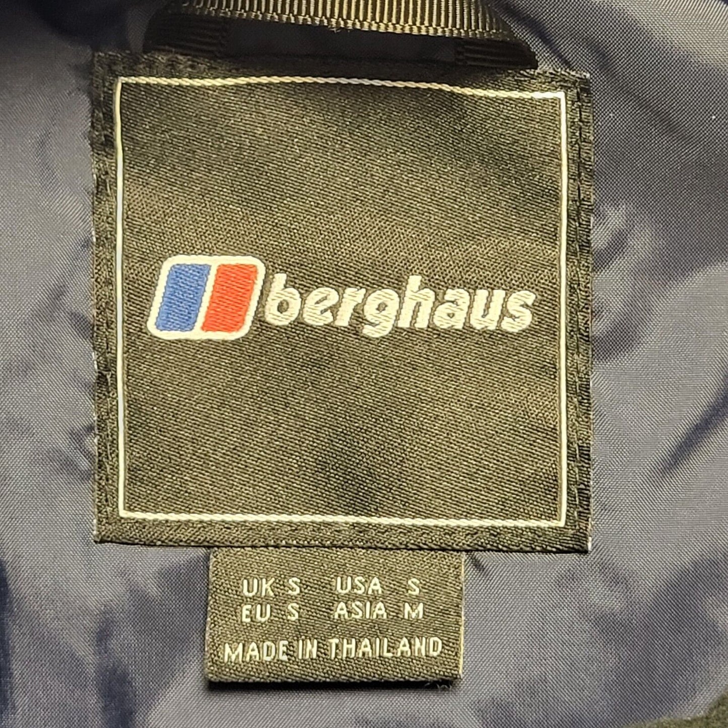 Berghaus Navy Blue Hydro Shell Hooded Jacket Men's Uk S Eu 46 H439