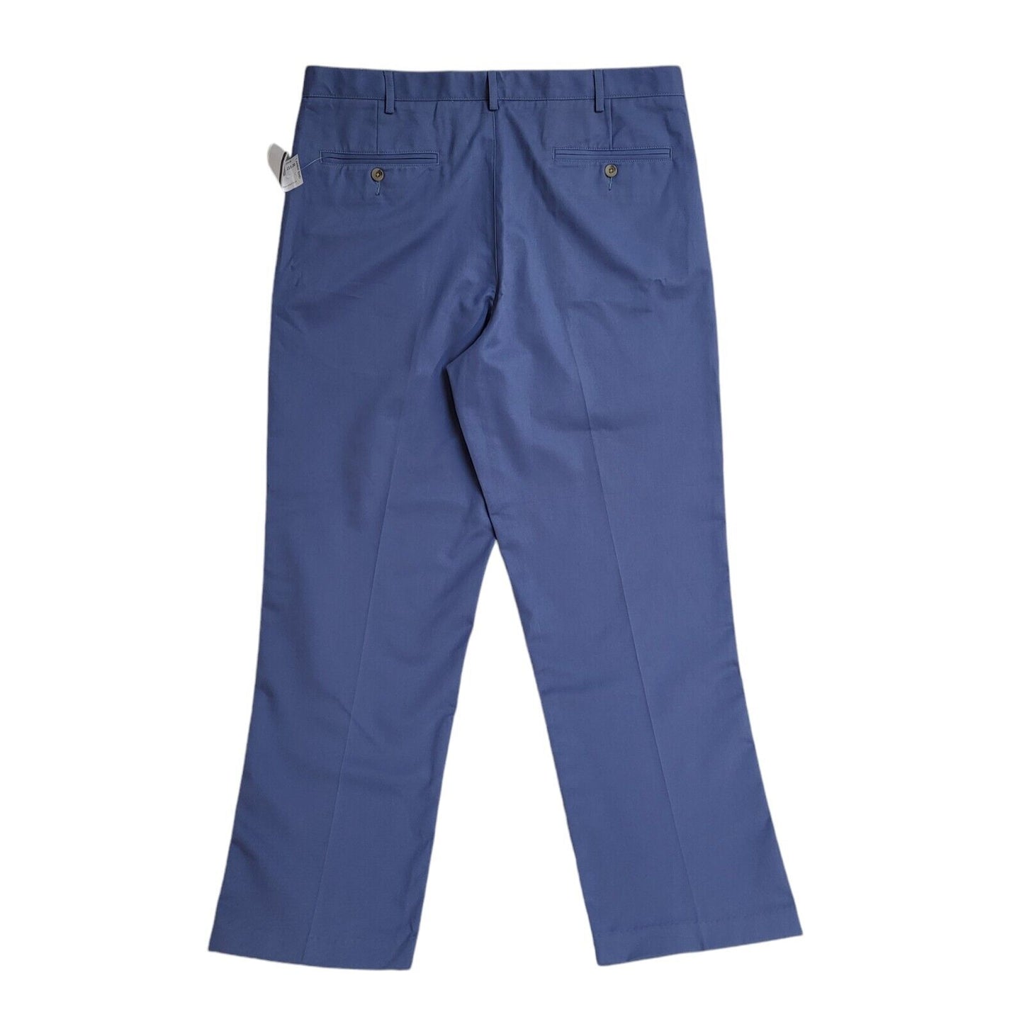 Lands' End Blue Straight Leg Dress Trousers Uk Men's Size XXL W38 L30 EE276