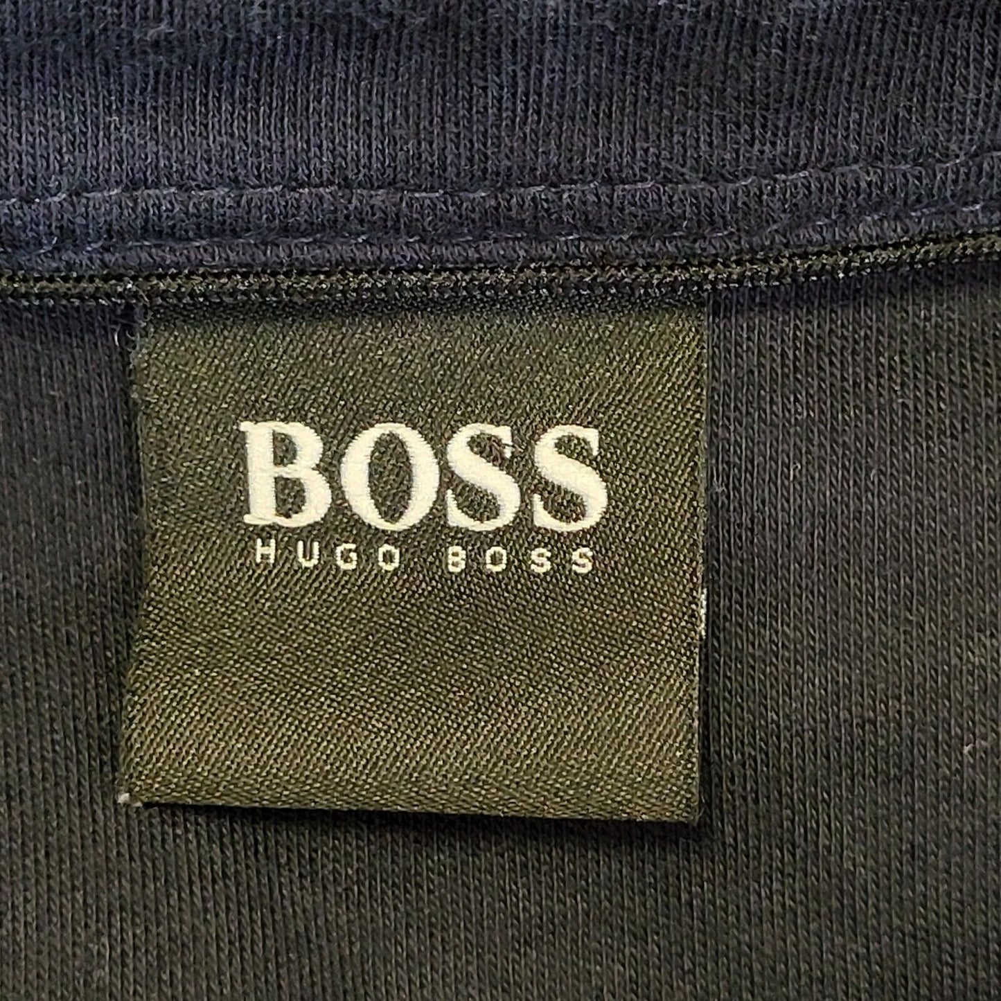 Hugo Boss Blue Long Sleeve Polo Top Mens Uk S EU 48 G347