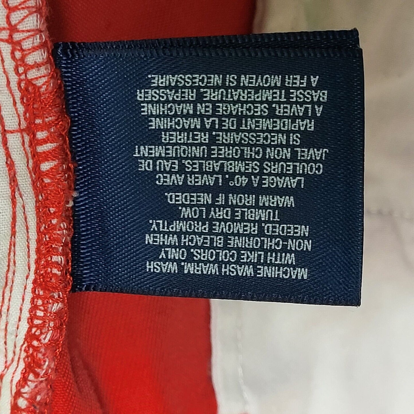 Polo Ralph Lauren Red Straight Dress Trousers UK Women's 10 M W28 L34 H764