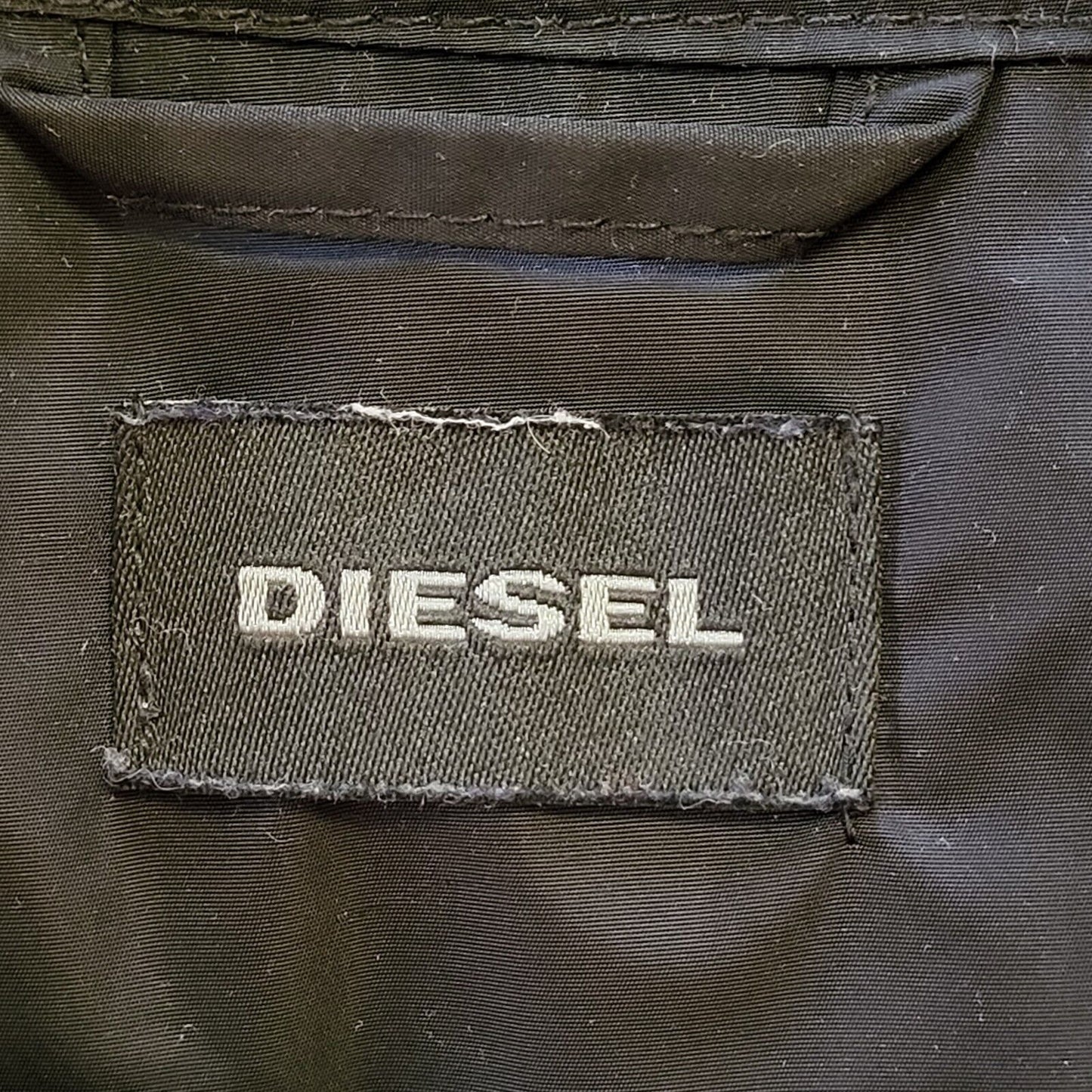 Diesel Black Zipped Bomber Jacket Uk Men's XS Eu 44 G37