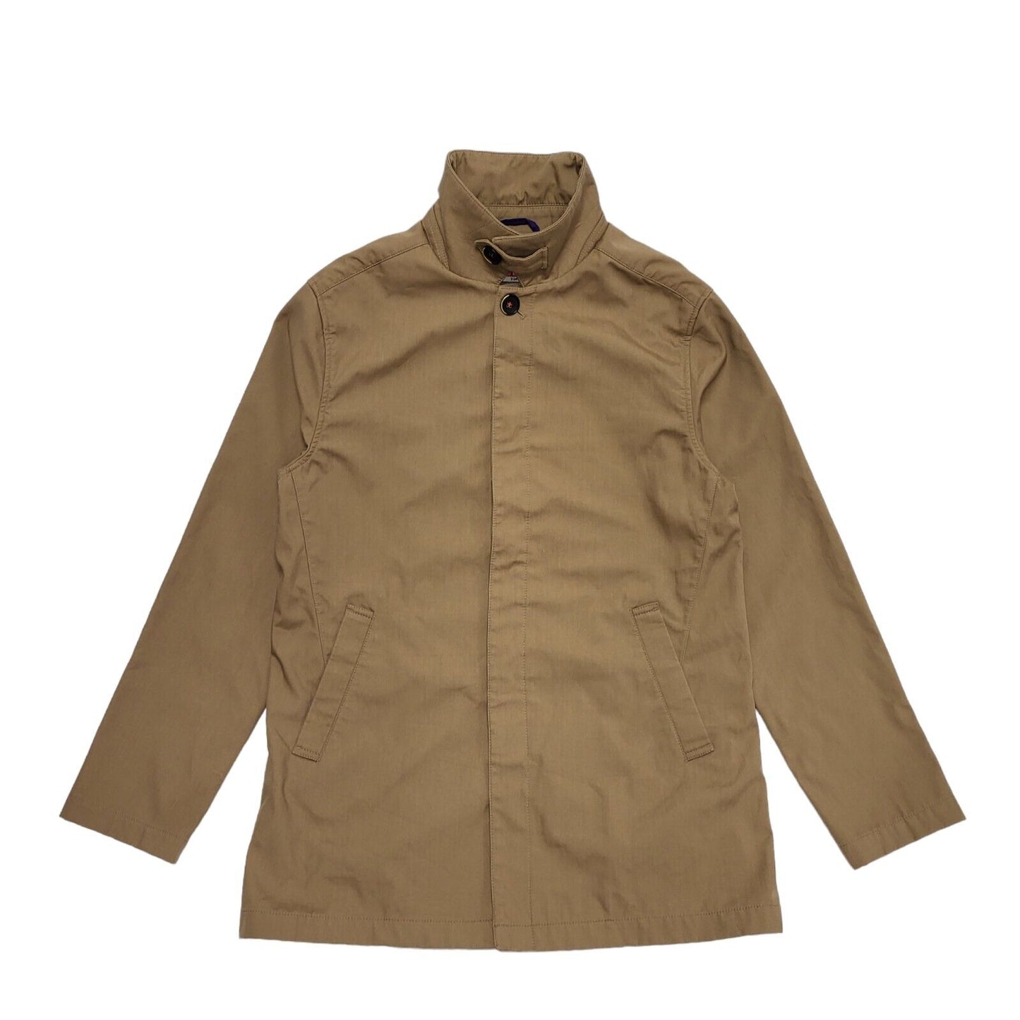 Luc Brevet Brown Button Jacket Uk Men's Medium BB328