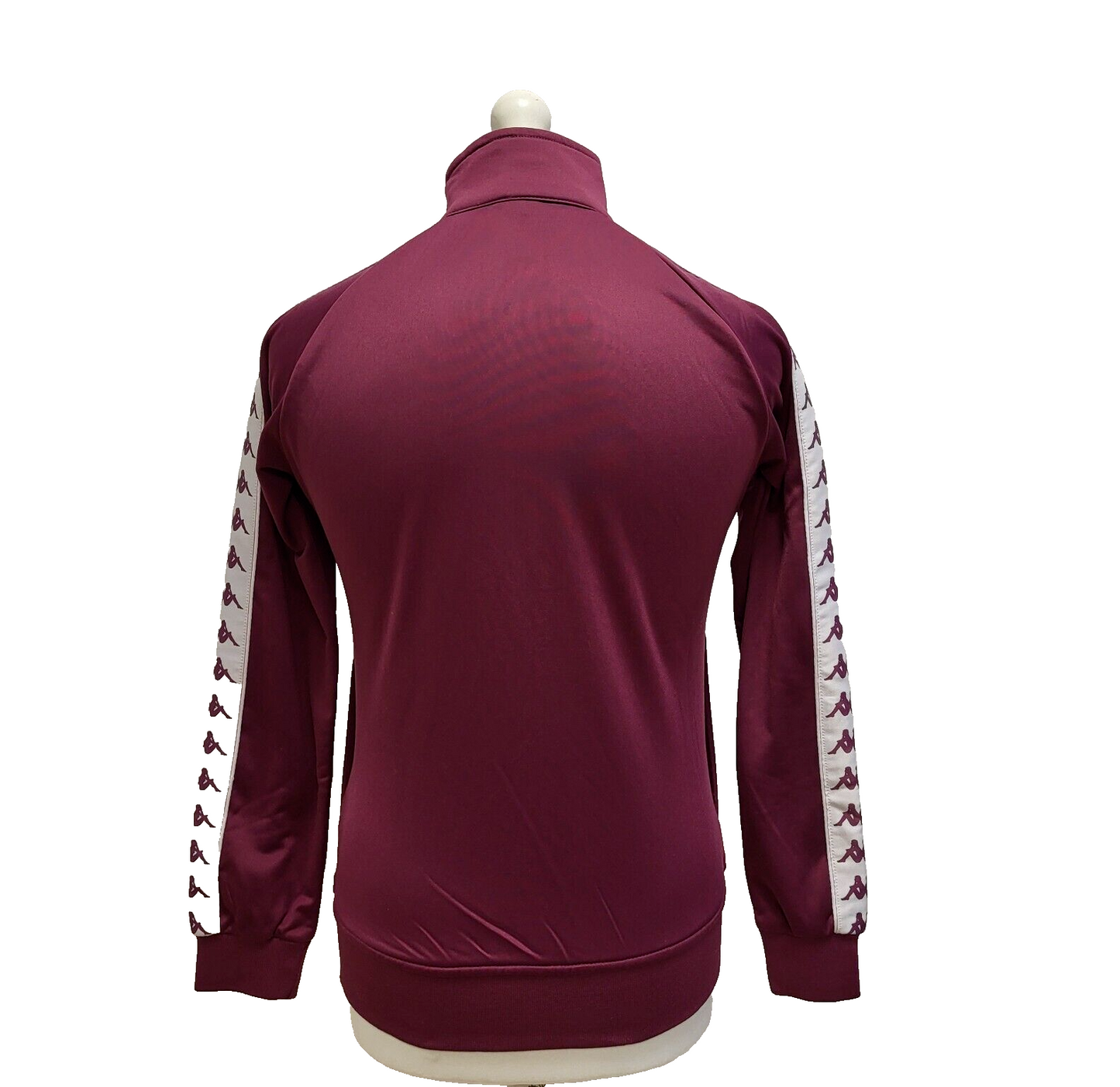 Kappa Purple White Zip Sports Tracksuit Top Jacket Men's uk Small BB399