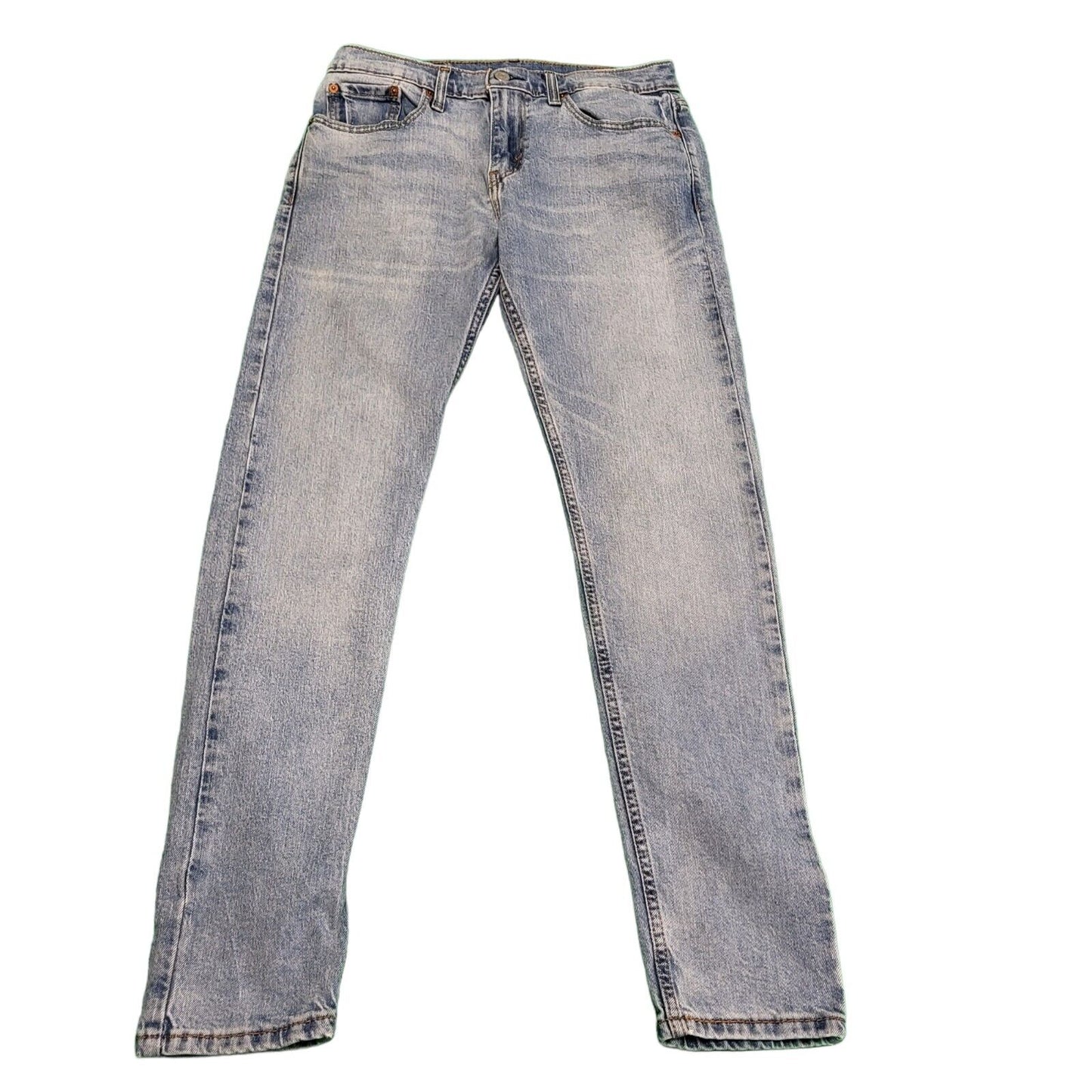 Levi's 512 Faded Blue Skinny Leg Stretch Denim Jeans Men's XS W29 L32 H192