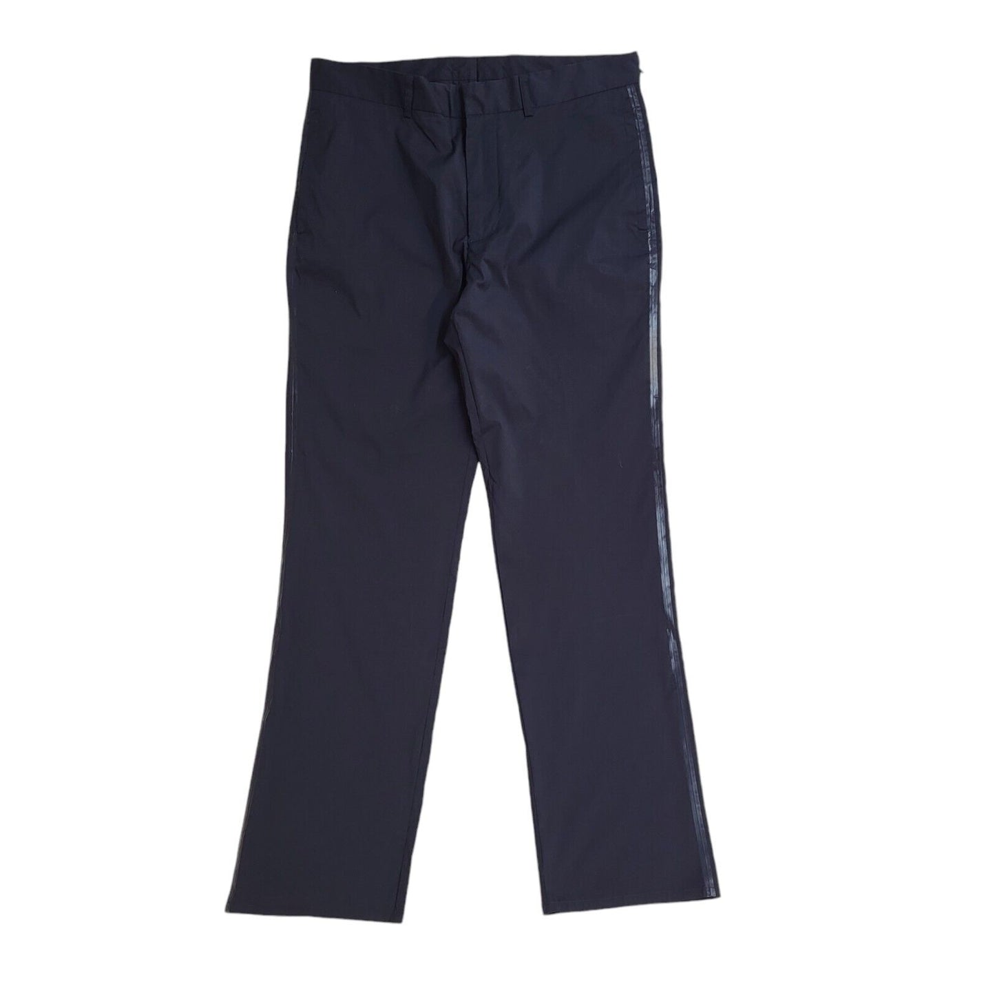 DKNY Navy Blue Straight Leg Dress Trousers Uk Men's Size M W32 L30 Bnwt EE278