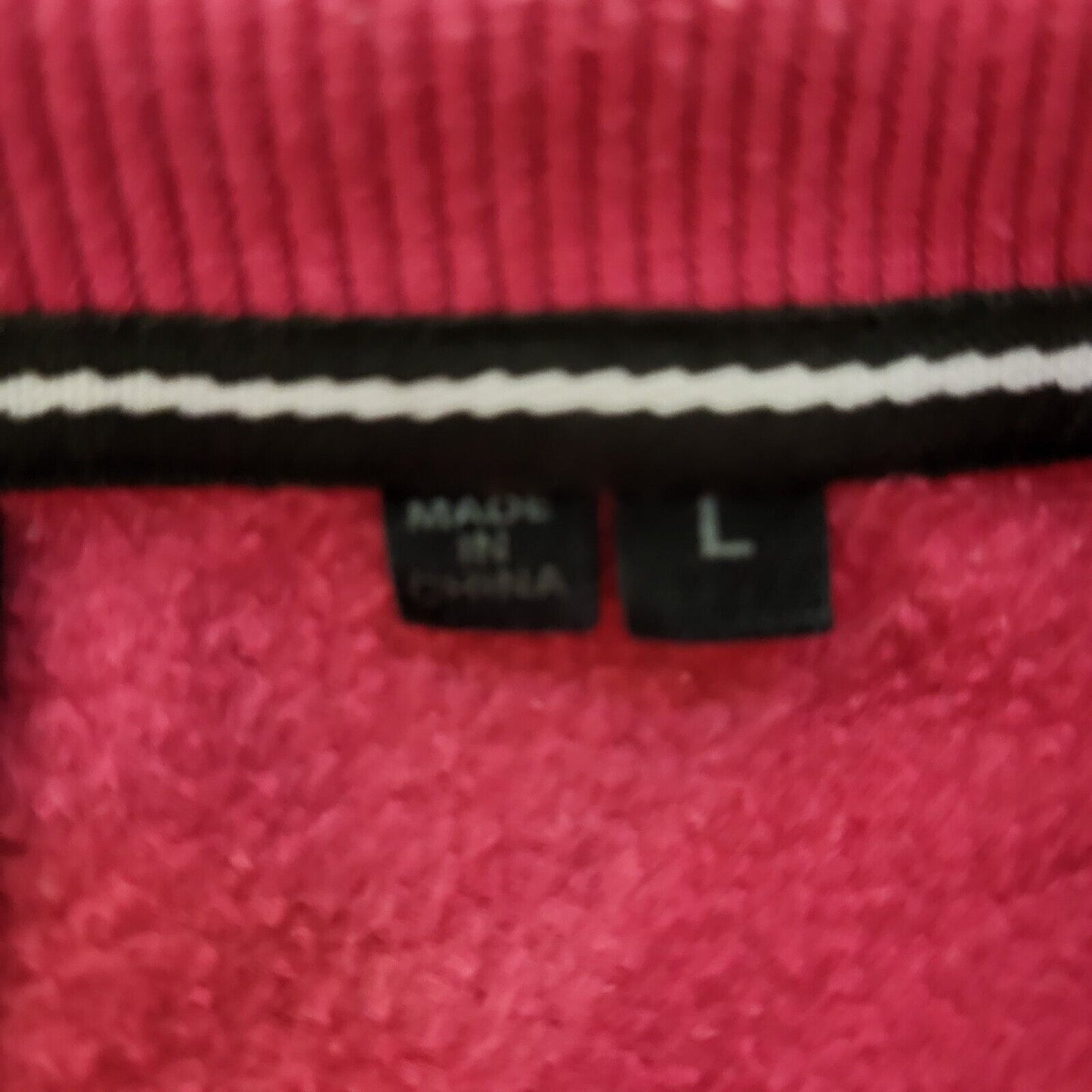 Superdry Sweatshirt Crew Neck Long Sleeve Pink Womens Size L G412