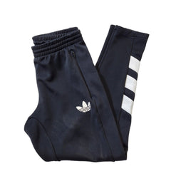 Adidas Black White Skinny Jogger Tracksuit Bottoms Uk Men's M W32 L29 G437