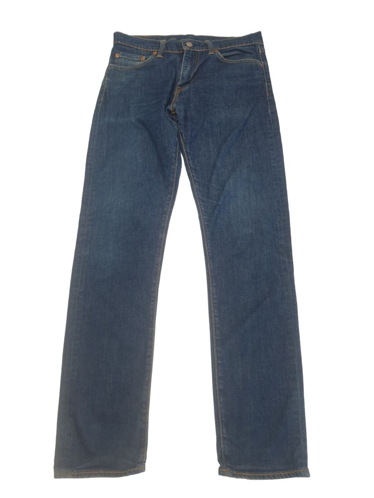 Levi's 508 Dark Blue Straight Slim Denim Jeans Men's S W30 L32 H206