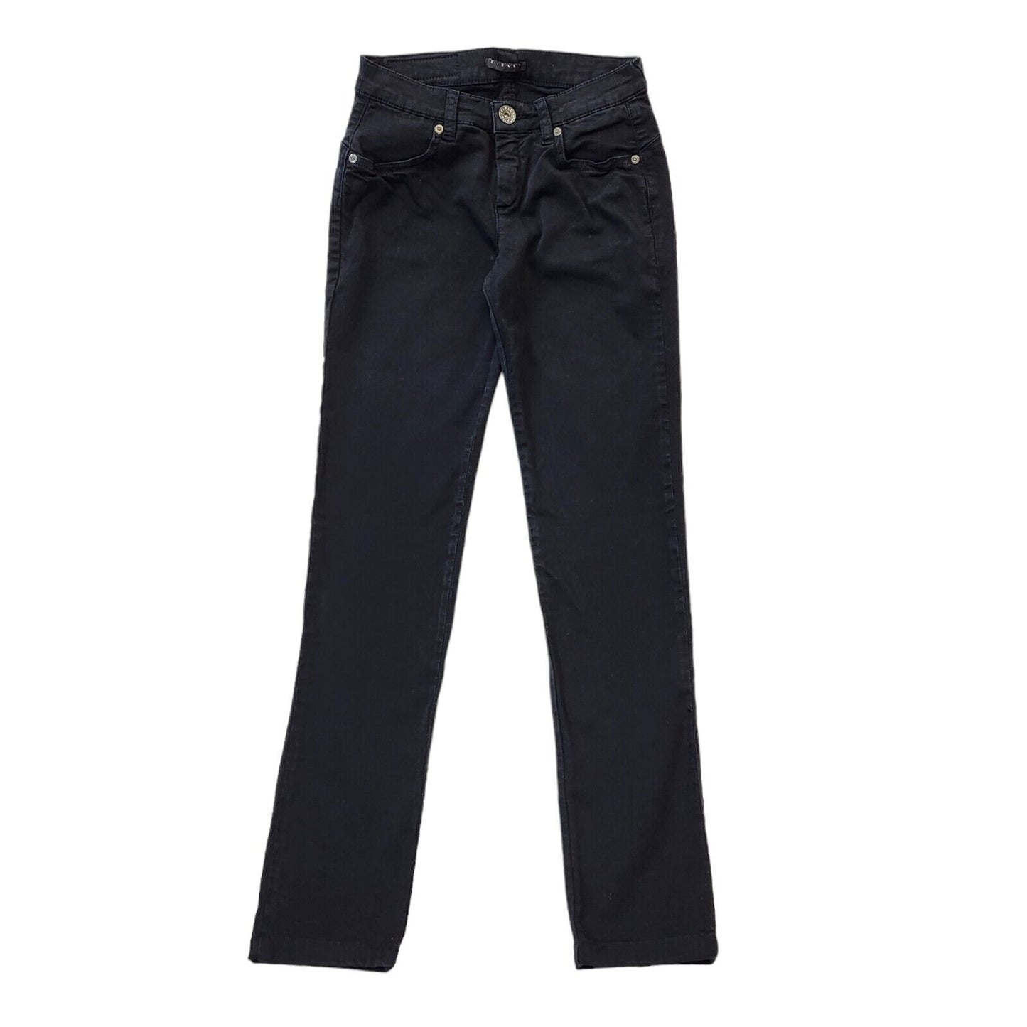 Sisley Black Skinny Slim Fit Denim Jeans UK Women's Small W26 L29 G529