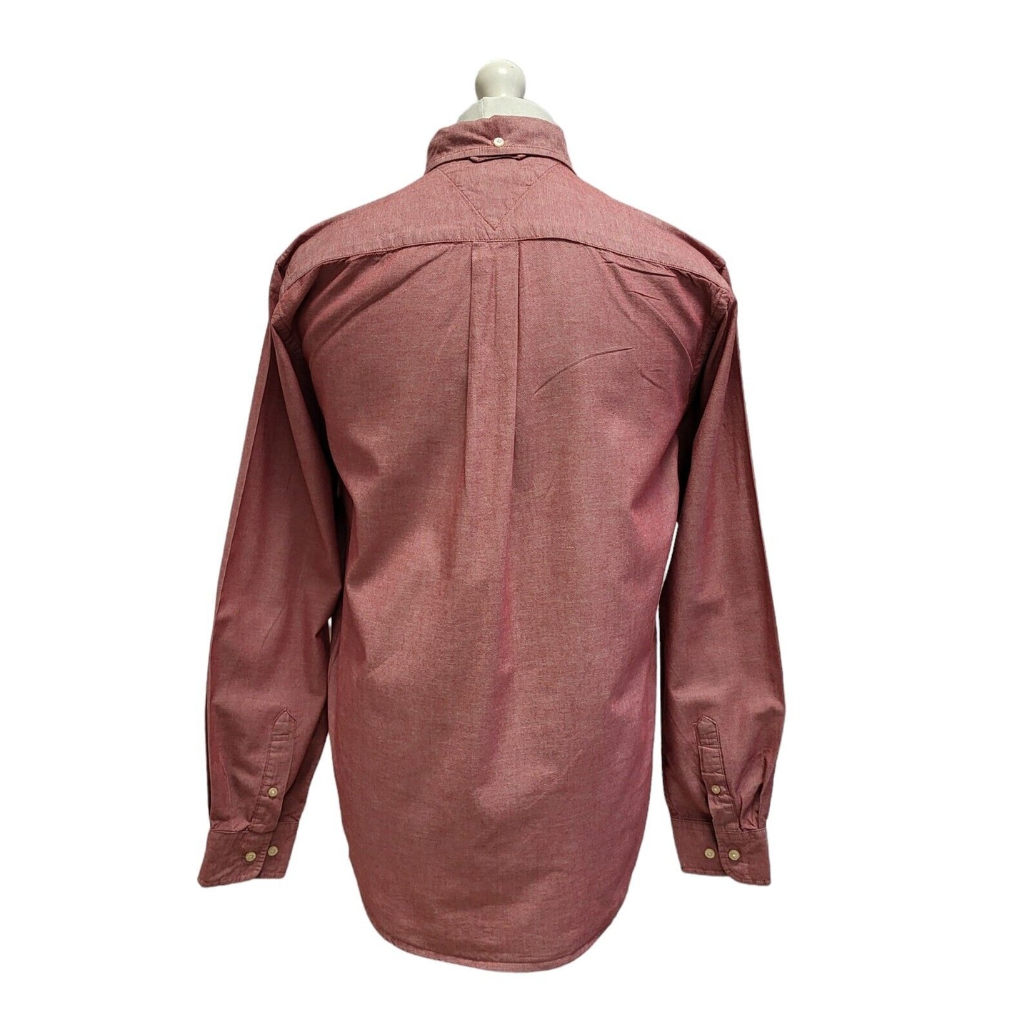 Tommy Hilfiger Pink Long Sleeve Shirt Uk Men's Medium BB387