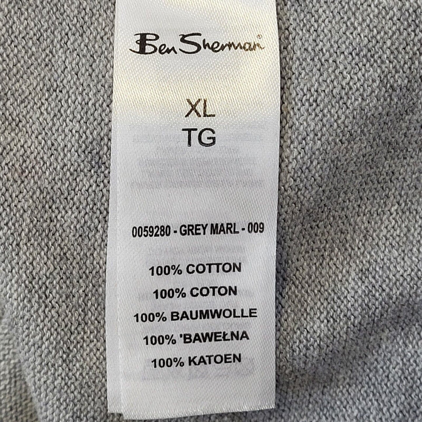 Hugo Boss Jumper High Neck Grey 1/4 Zip Mens UK XL EU 54 G138