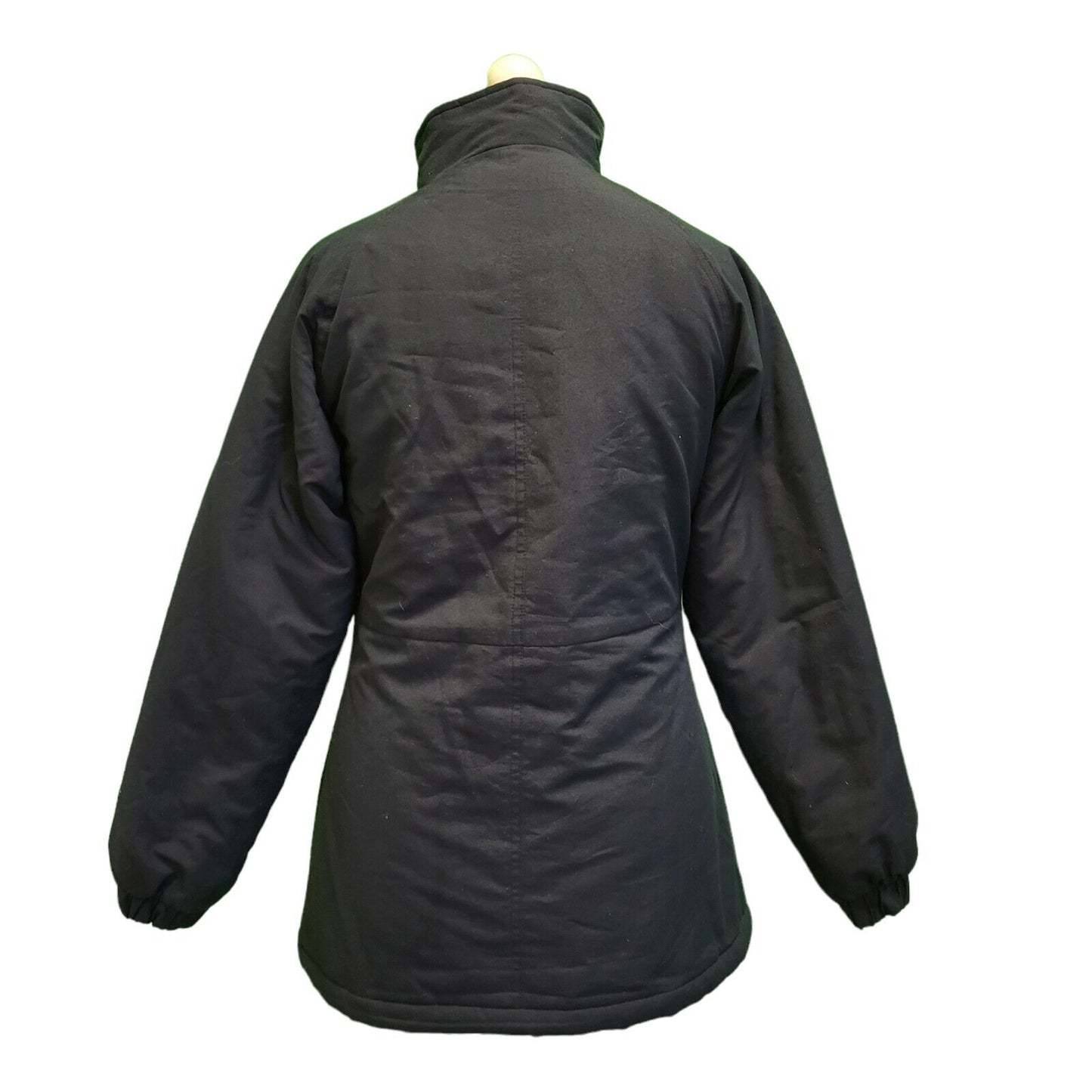 Reebok Navy Blue Long Sleeve Padded Jacket UK Women's 10 H701