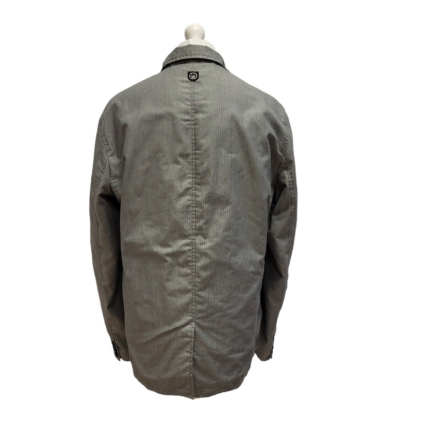 Duck & Cover Grey Cotton Suit Blazer Jacket Uk Men's 2XL 44" Bnwt BB307