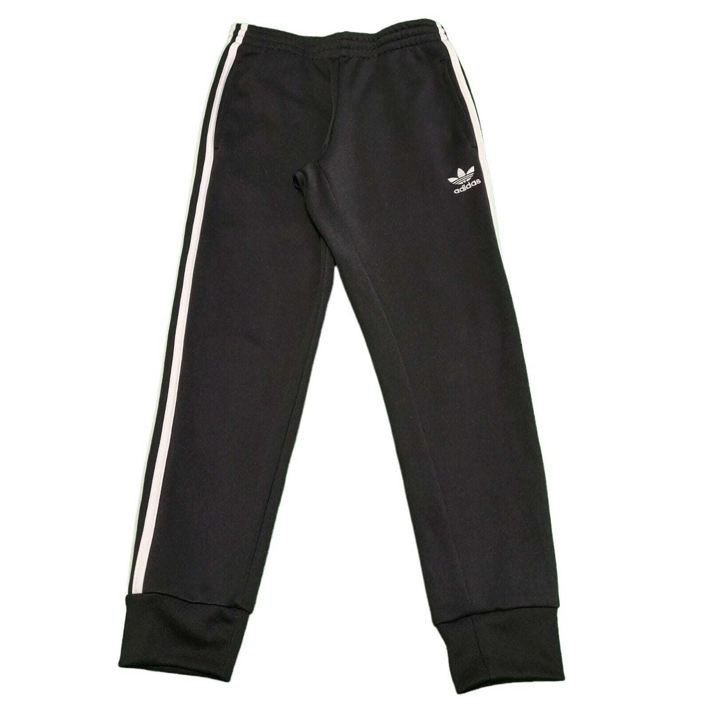 Adidas Black Drawstring Cuffed Jogging Bottoms Men's uk S W30 L29 H323