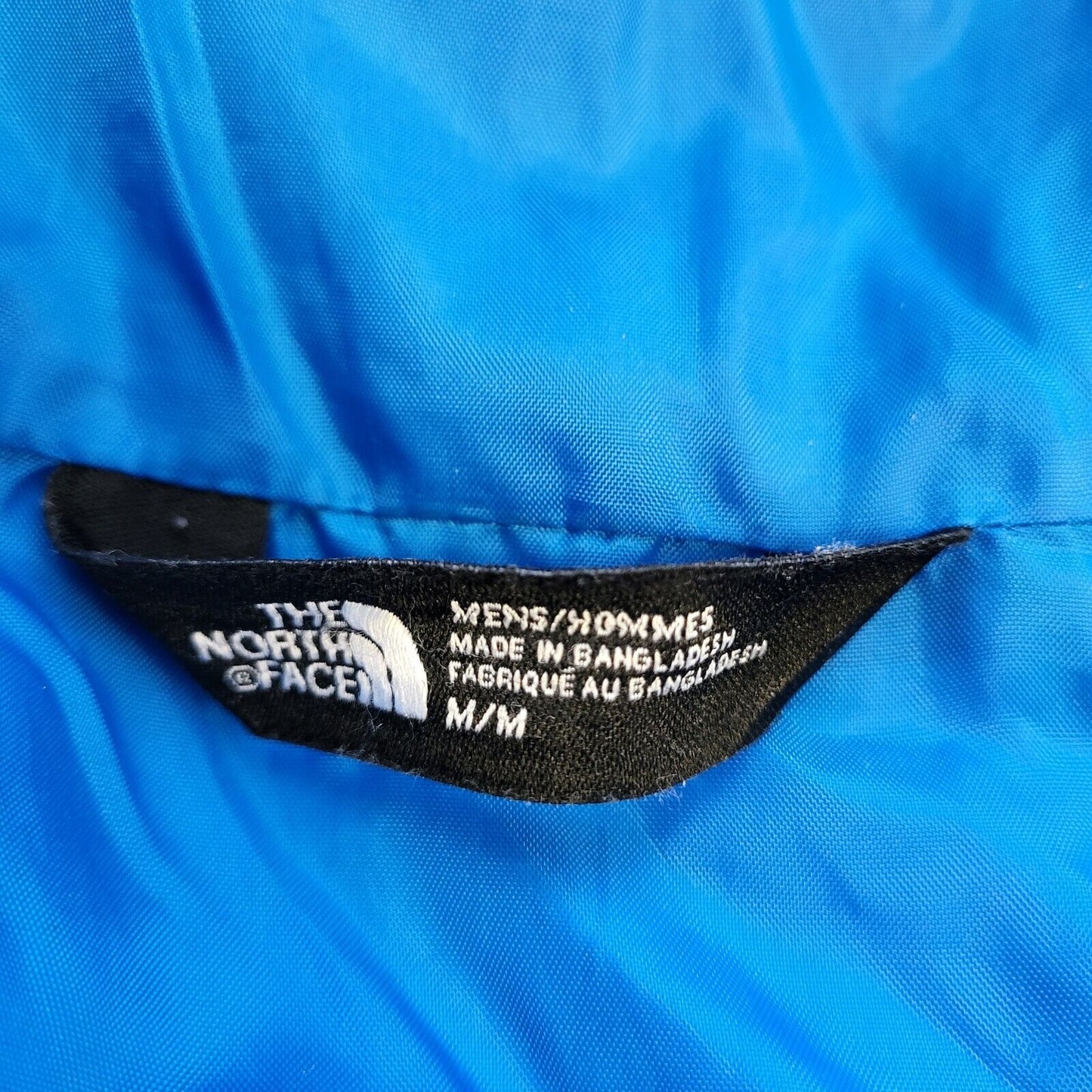 The North Face Dyvent Blue Lightweight Hooded Jacket Men's uk M H277