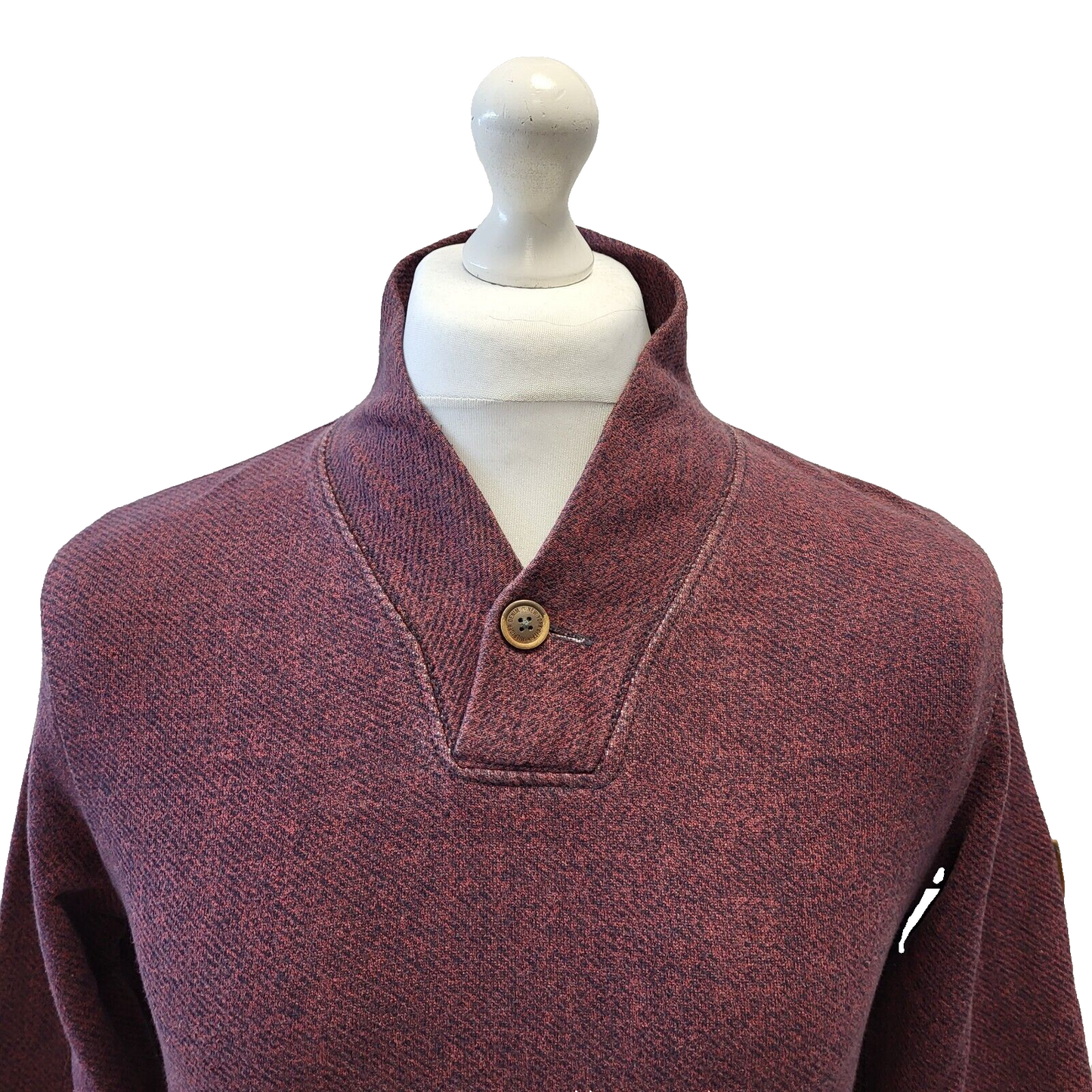 Hilfiger Denim Purple Long Sleeve Casual Sweatshirt Men's Uk M H281