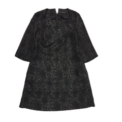 Adolfo Dominguez Black 3/4 Sleeve Shift Dress UK Women's 12 BB353