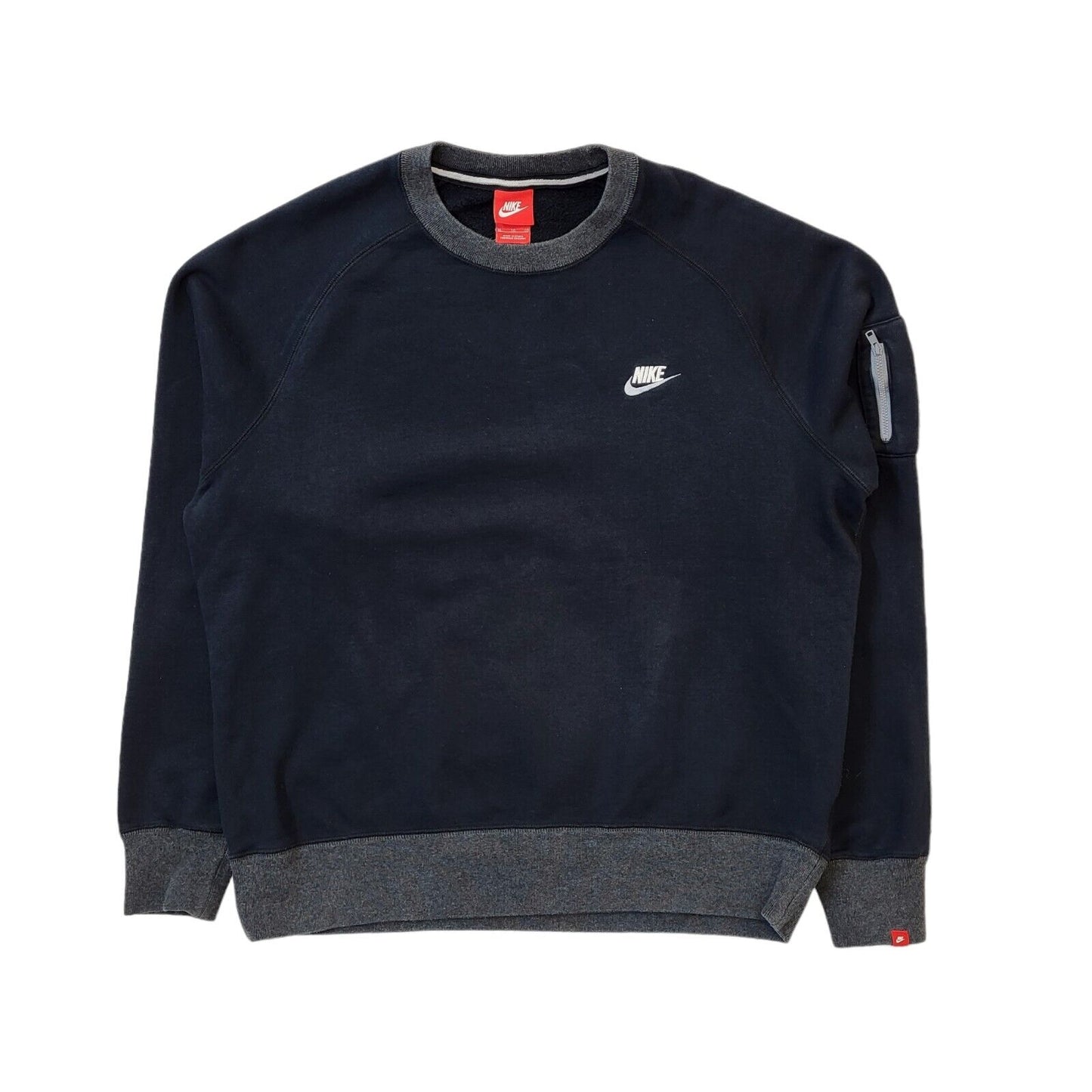 Nike Black Crew Neck Sweatshirt UK Men's Extra Large G486