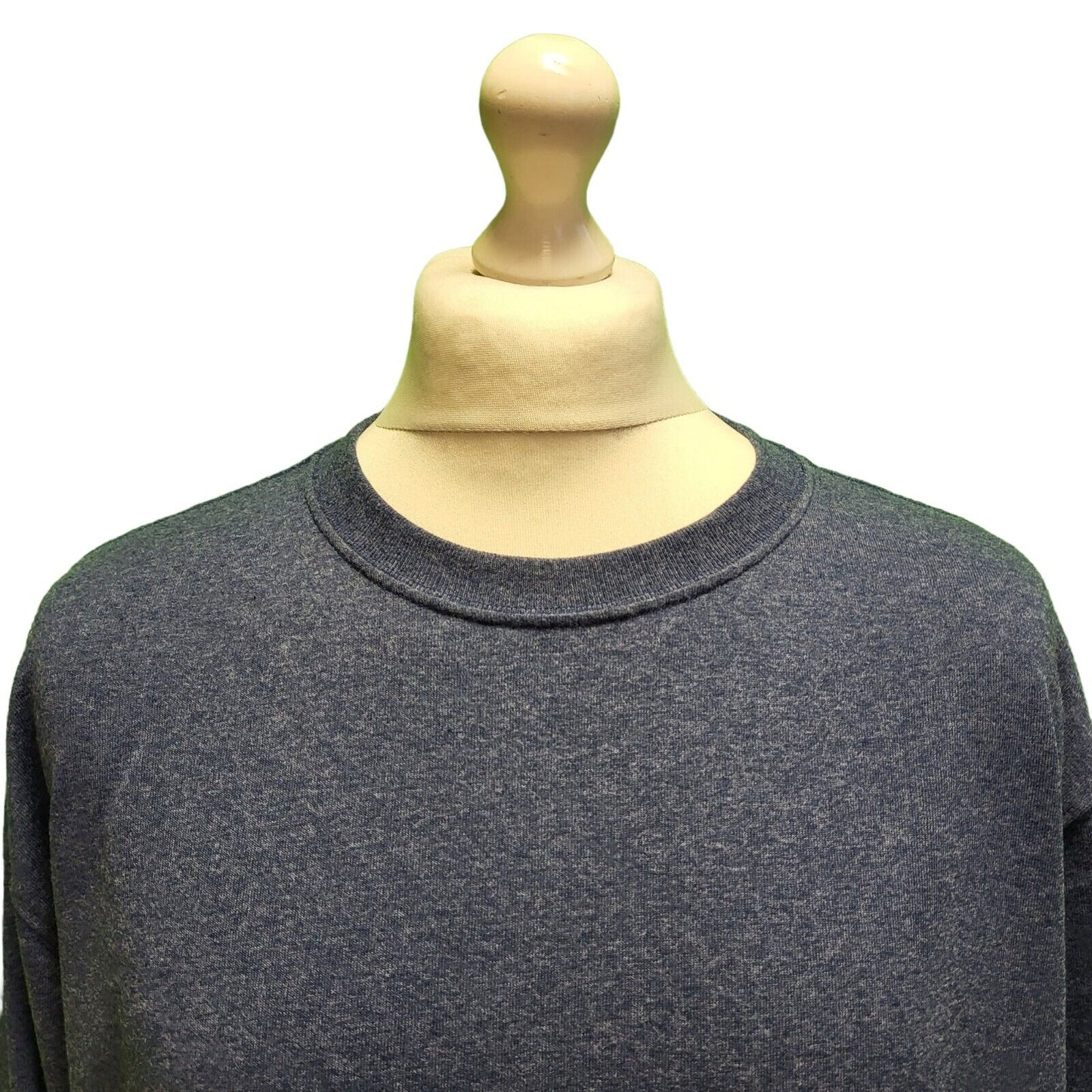 Carhartt Blue Long Sleeve Cotton Sports Relaxed Fit T-Shirt Uk Men's L H742