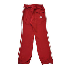 Adidas Red Straight Jogger Tracksuit Bottoms Uk Men's S W30 L32 G533