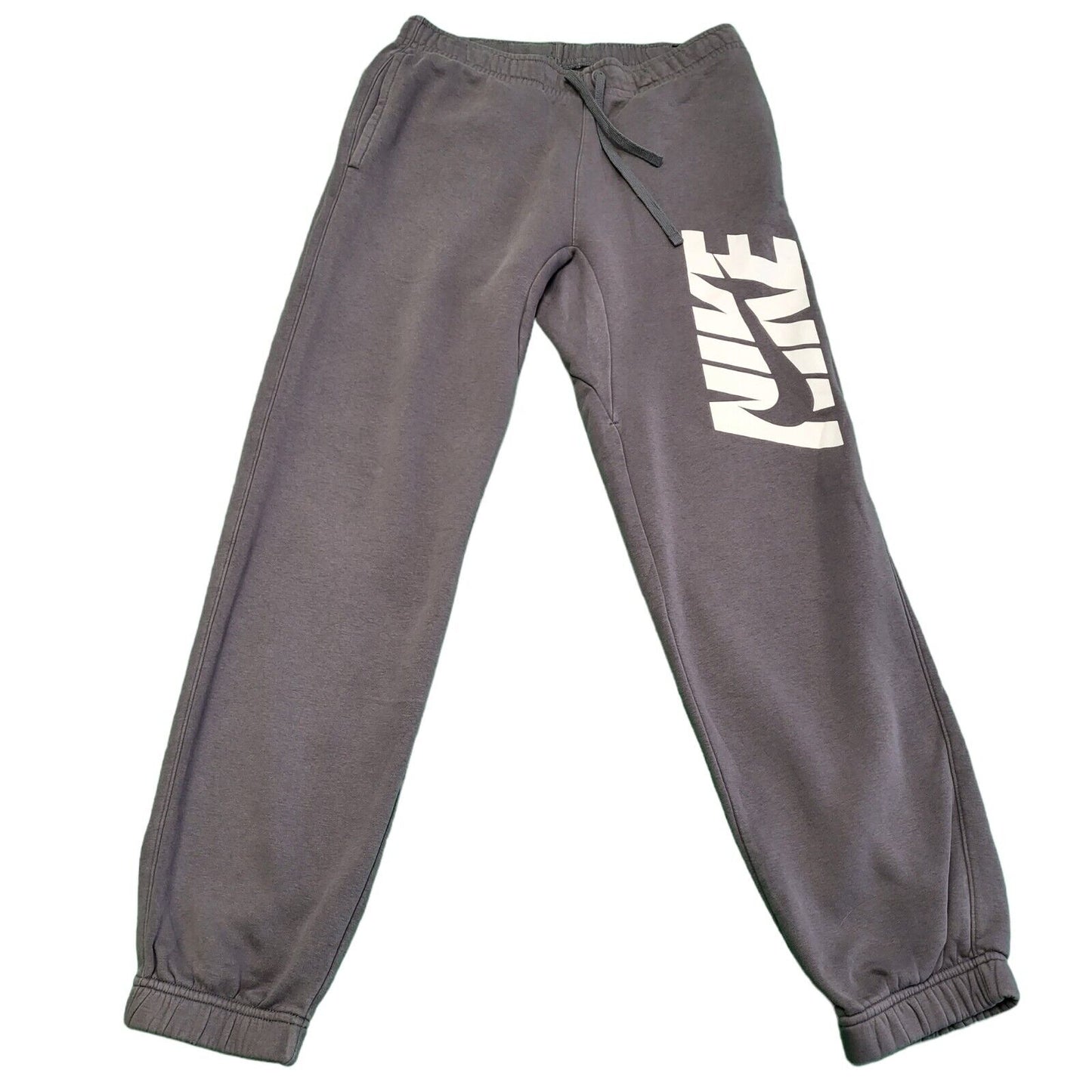 Nike Grey Cuffed Skinny Fit Tracksuit Jogger Bottoms Men's UK S W30 L32 H196