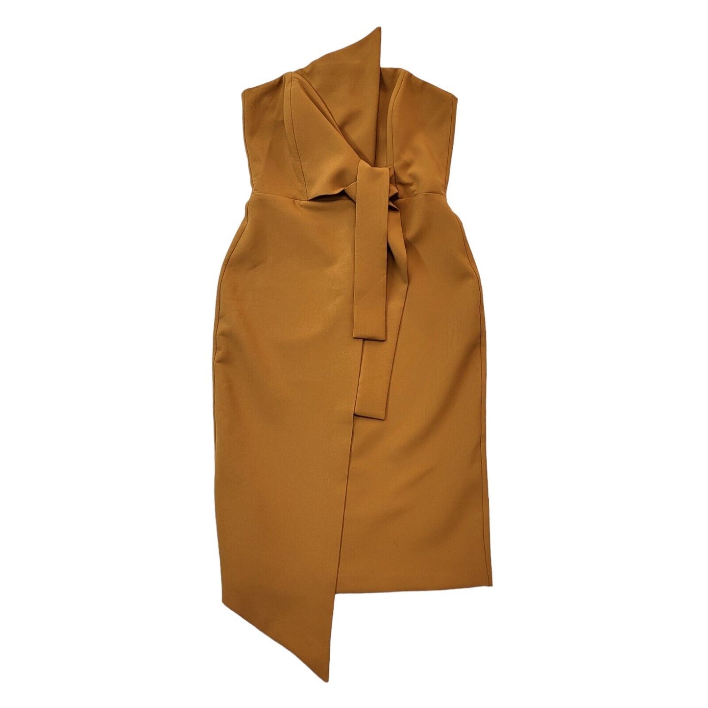 River Island Yellow Dark Evening Dress Uk Women's 10 Eu 36 Bnwt G248