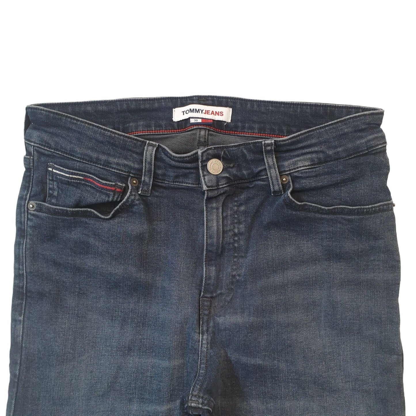 Tommy Hilfiger Dark Blue Skinny Slim Denim Jeans Uk Men's S W30 L31 G541