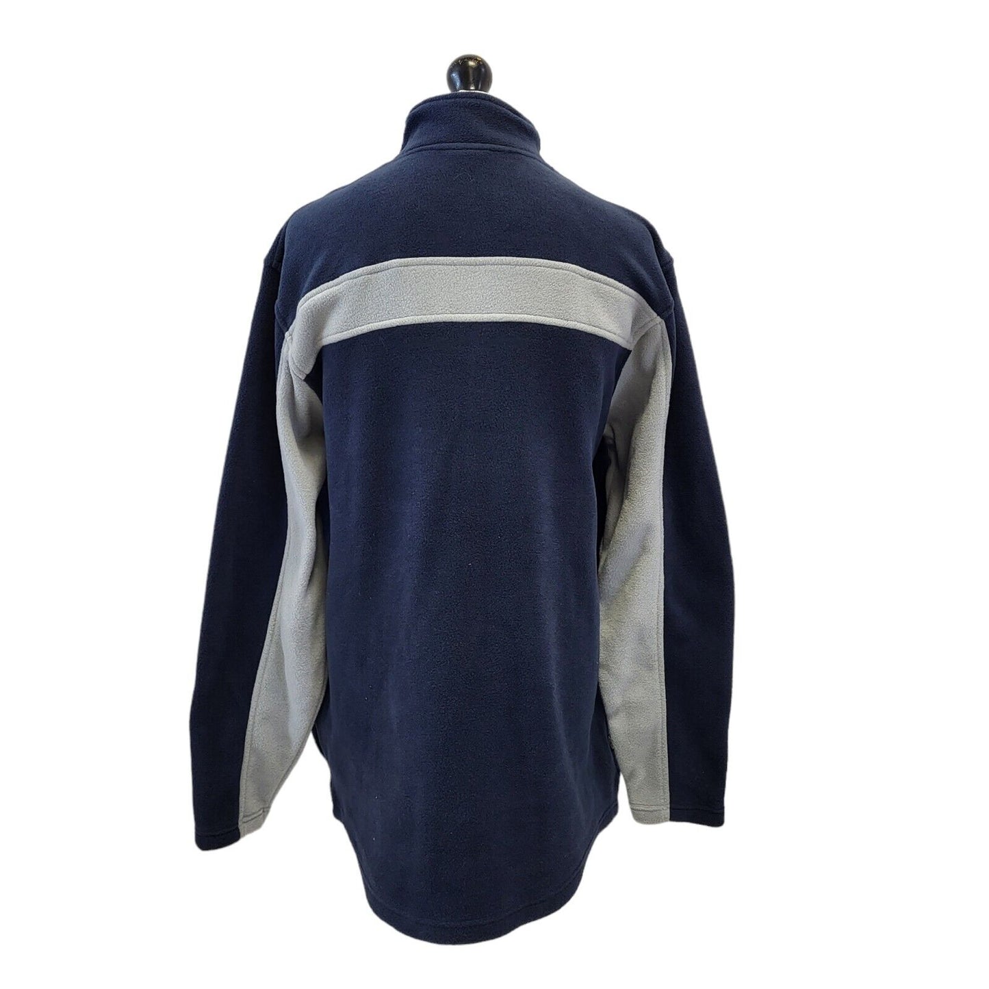 Umbro Navy Blue Grey Fleece Sports Jacket Uk Men's 2XLarge G513