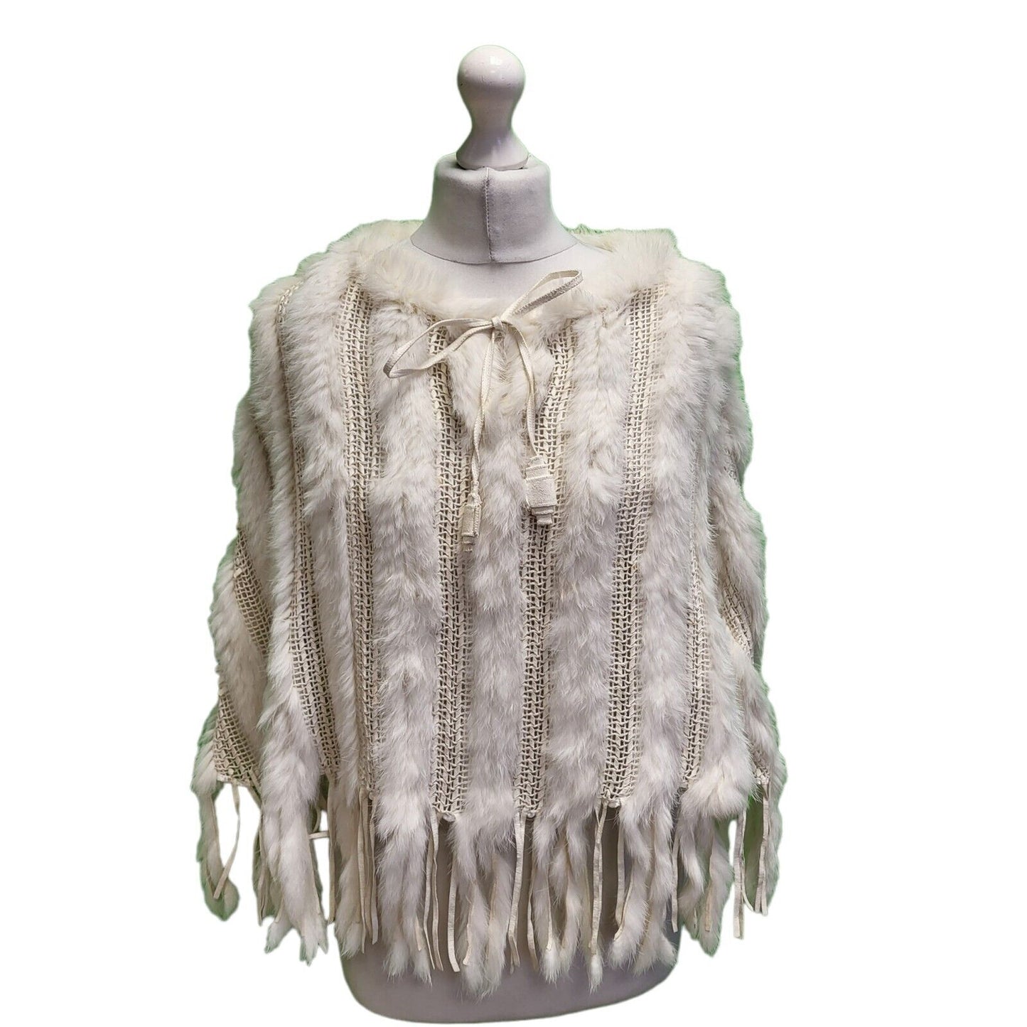 Stefanel Beige Dress Shawl Women's UK One Size H605