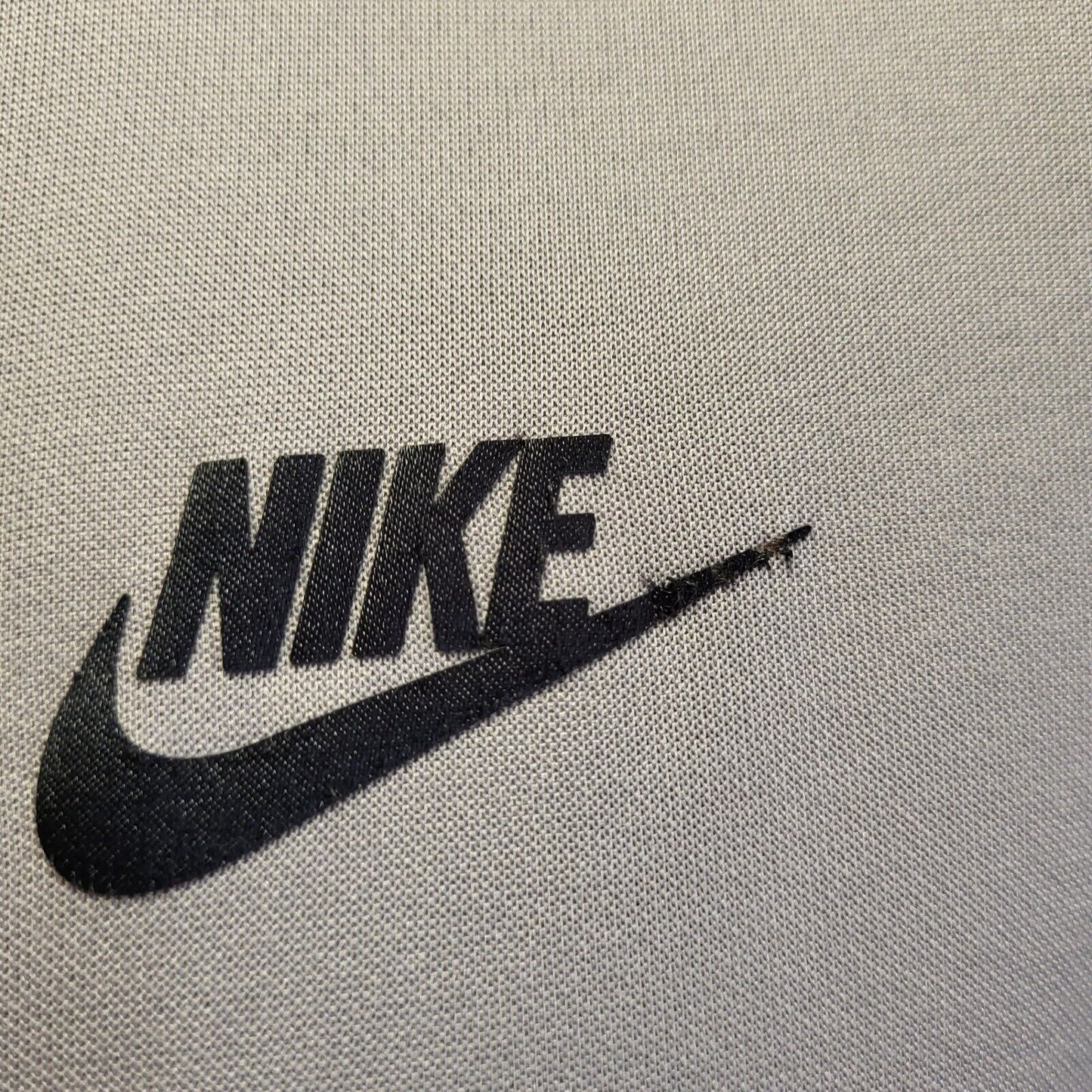 Nike Grey Zip Sports Tracksuit Hooded Top Jacket Men's uk M eu 50 H266