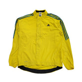 Adidas Yellow Blue Trim Zipped Sport Jacket Men's uk xL eu 56 H264