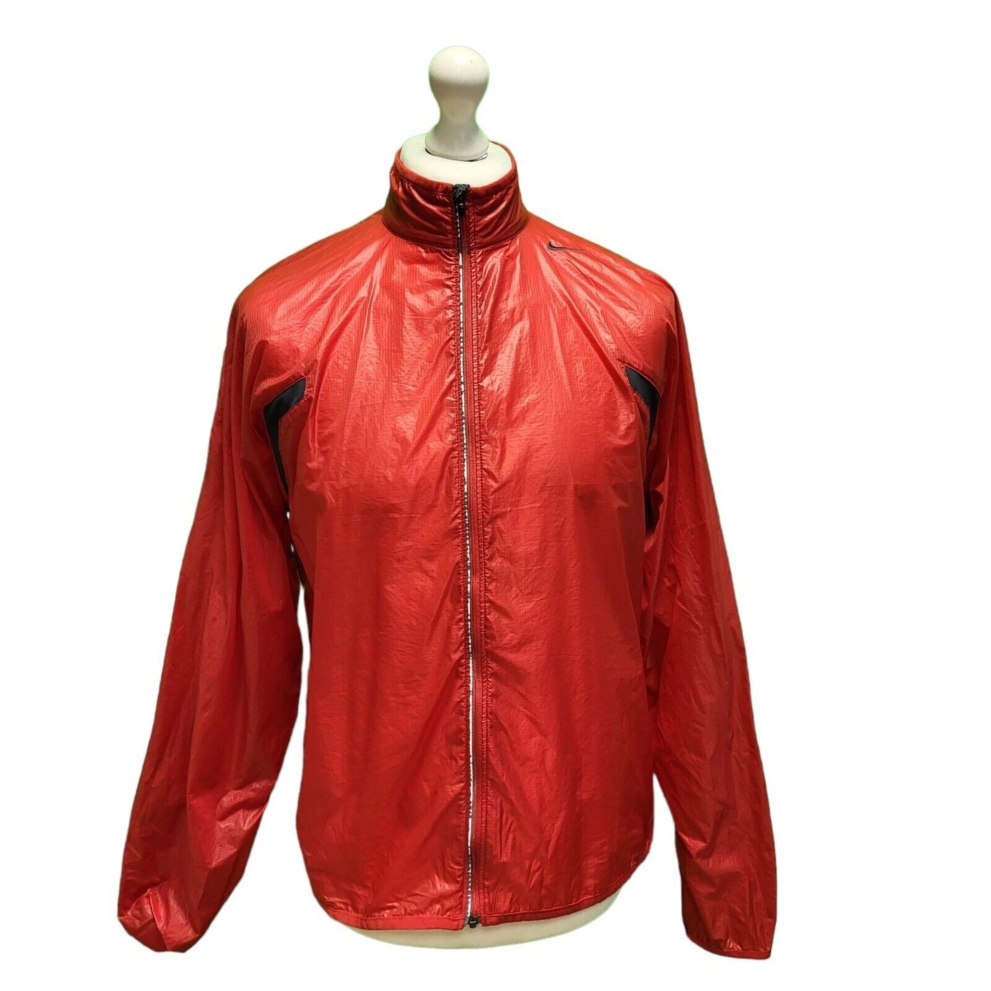 Nike Red Long Sleeve Sports Windbreaker Track Jacket Men's UK M EU 50 H289