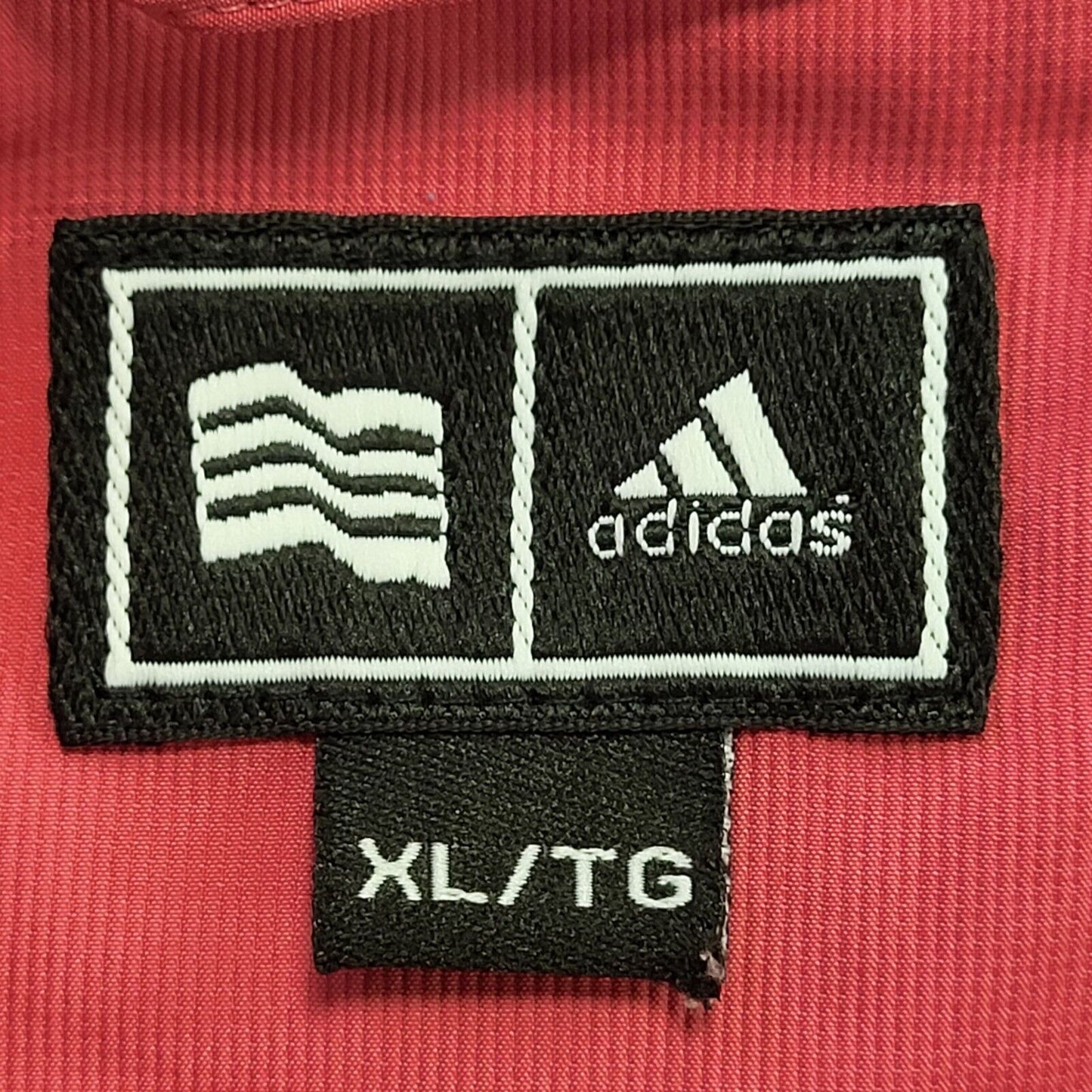 Adidas Pink Zip Fasten Collared Sports Jacket UK Women's XL H929