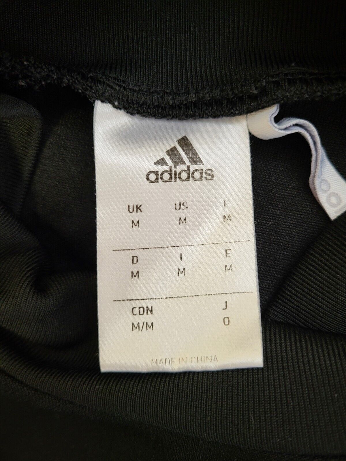 Adidas Black Long Sleeve Sports Top Men's Uk M H185