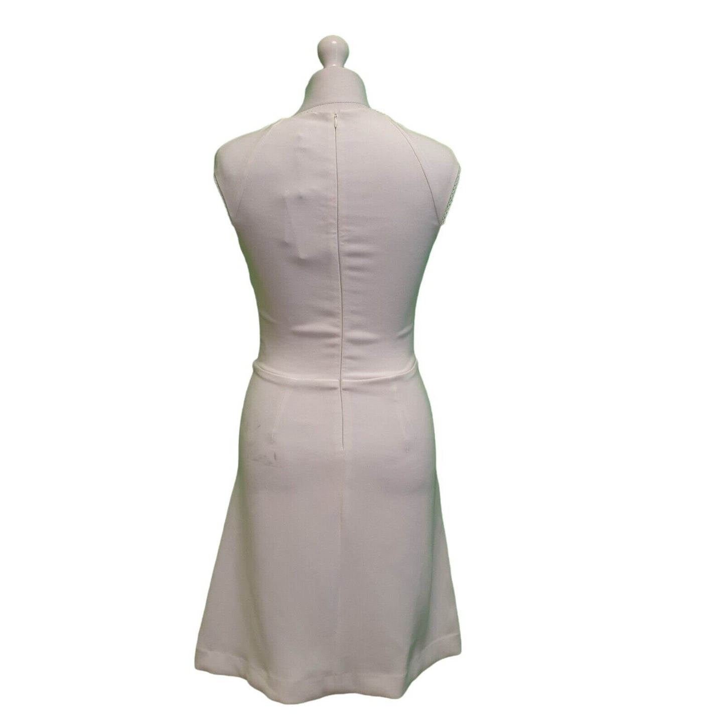 Reiss Talithia Lace Top White A-Line Formal Dress UK Women's 6 Bnwt H754