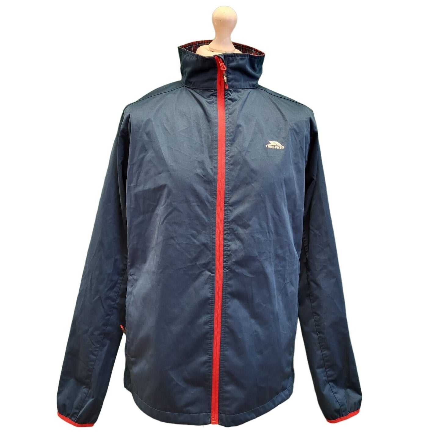 Trespass Indigo Soft Shell Zipped Collared Jacket Men's uk xL eu 56 G745