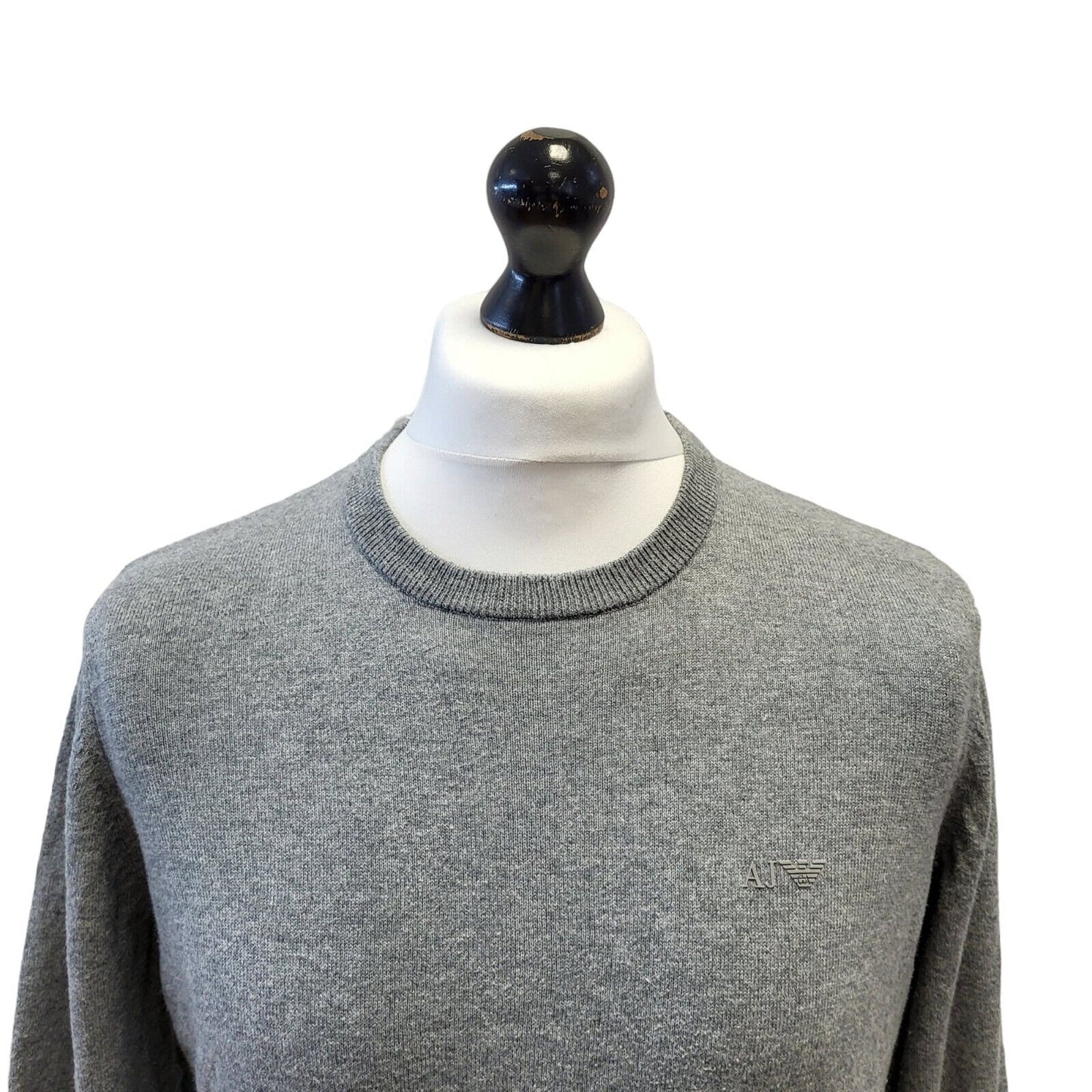 Armani Exchange Jumper Crew Neck Grey Mens UK L EU 54 G372