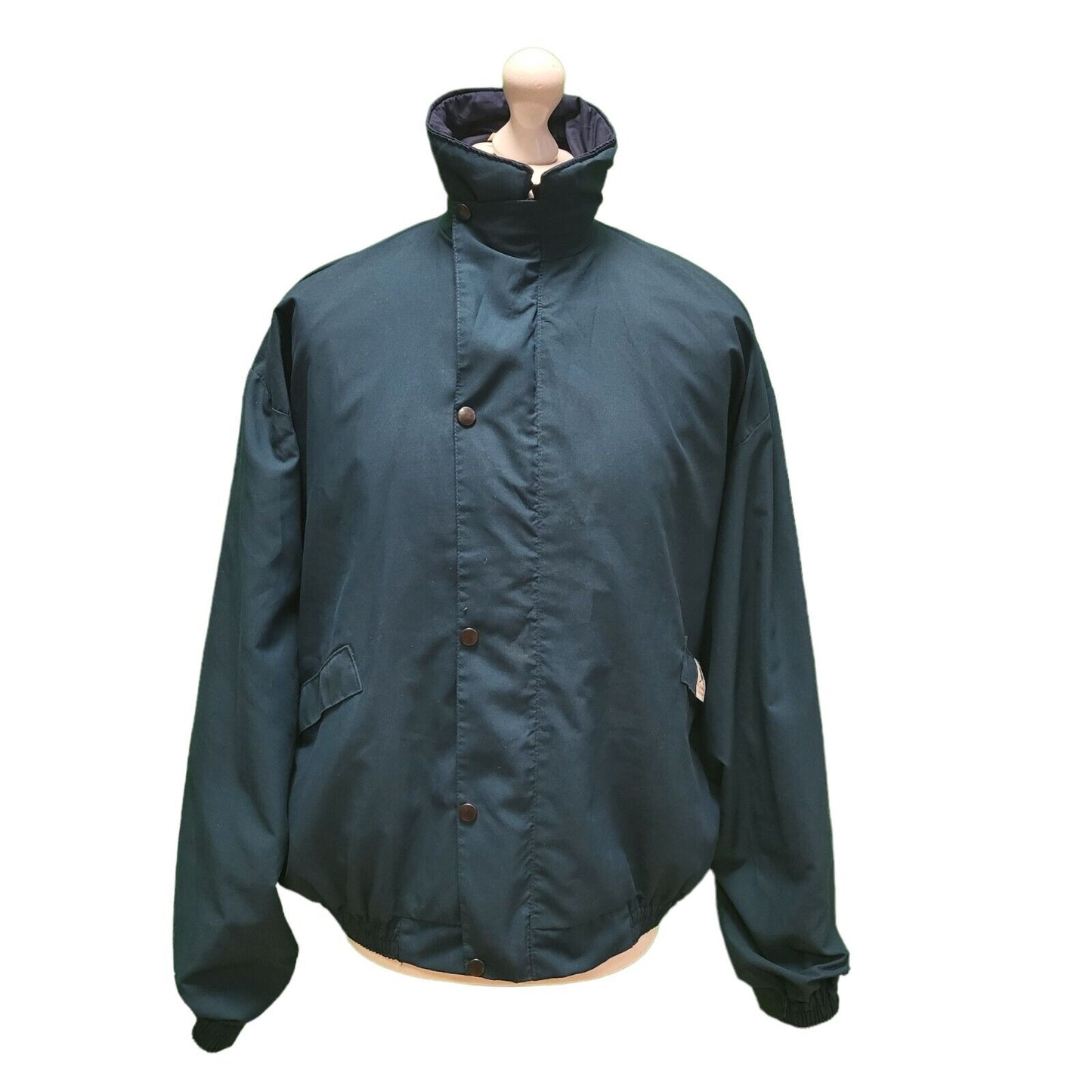 Vintage St Andrew's Of Scotland Golf Green Zipped Jacket Men's UK Medium H917