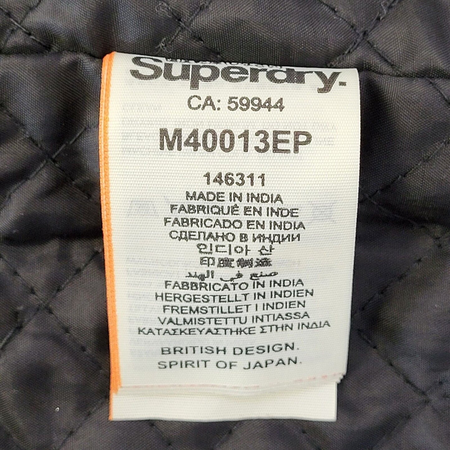 Superdry Red Black Check Zip & Button Hooded Jacket Uk Men's Small G508