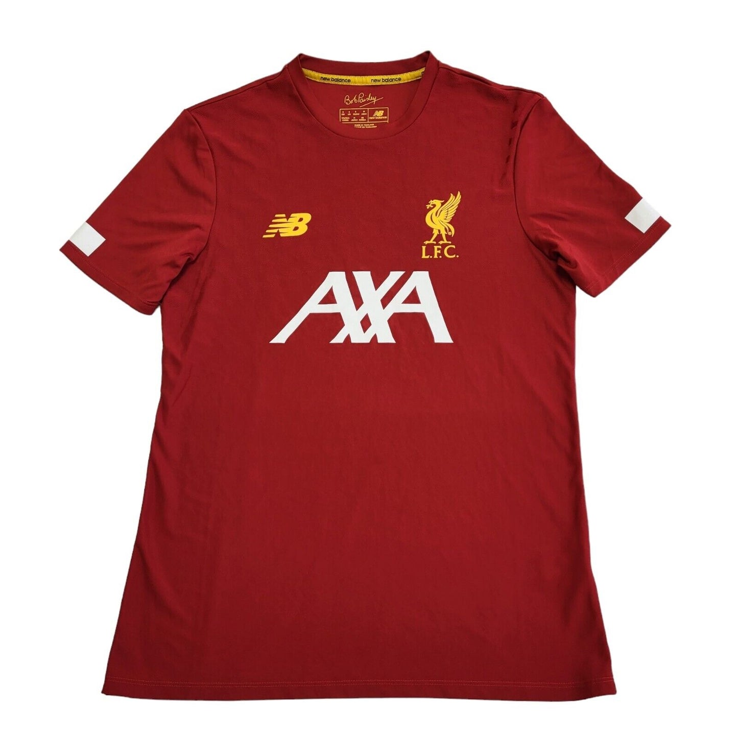 New Balance Red Liverpool 2109 Home Kit Football Shirt UK Men's S eu 46 F293